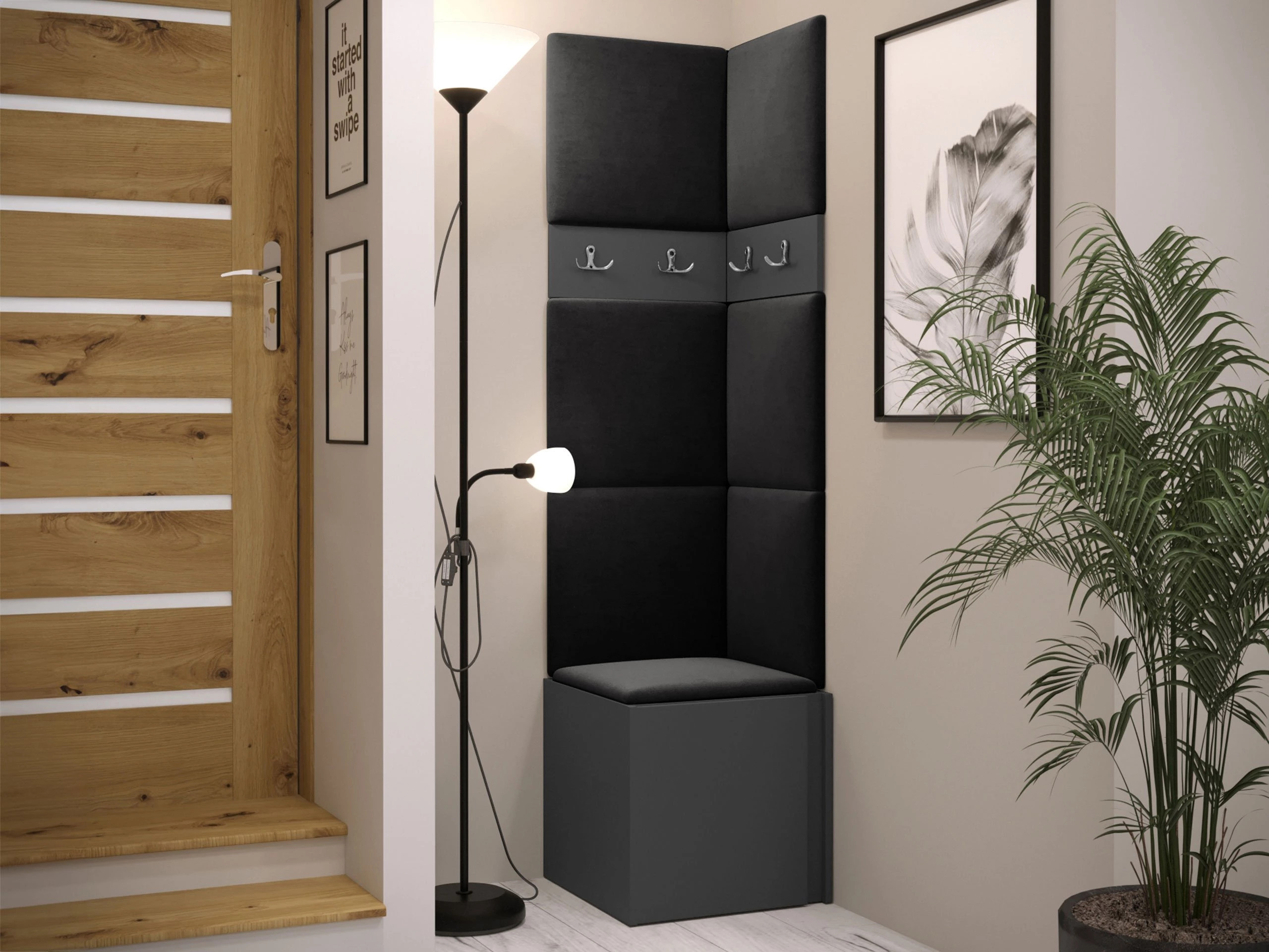 Hallway set Pinis XXI (Graphite)