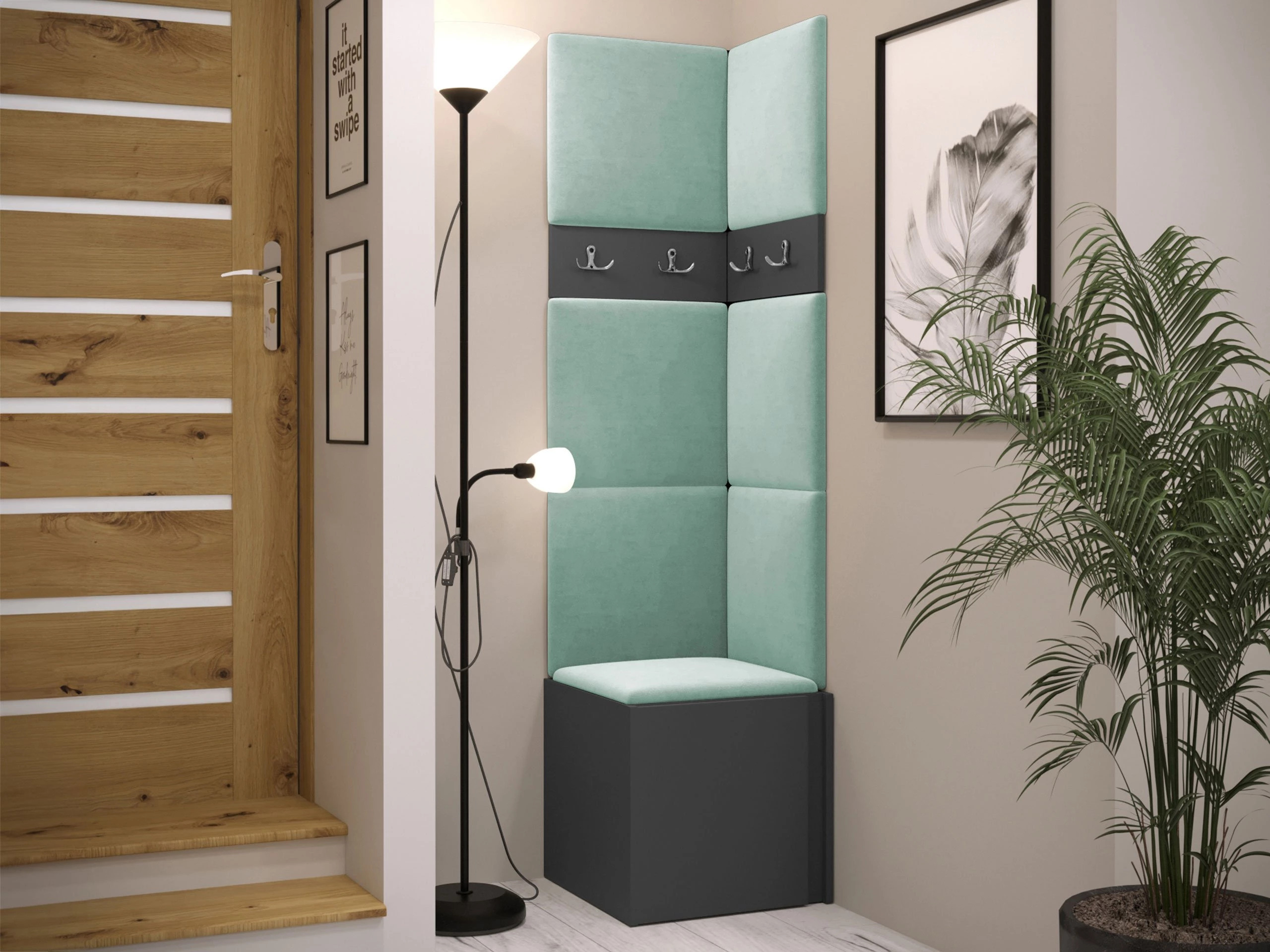 Hallway set Pinis XXI (Graphite)
