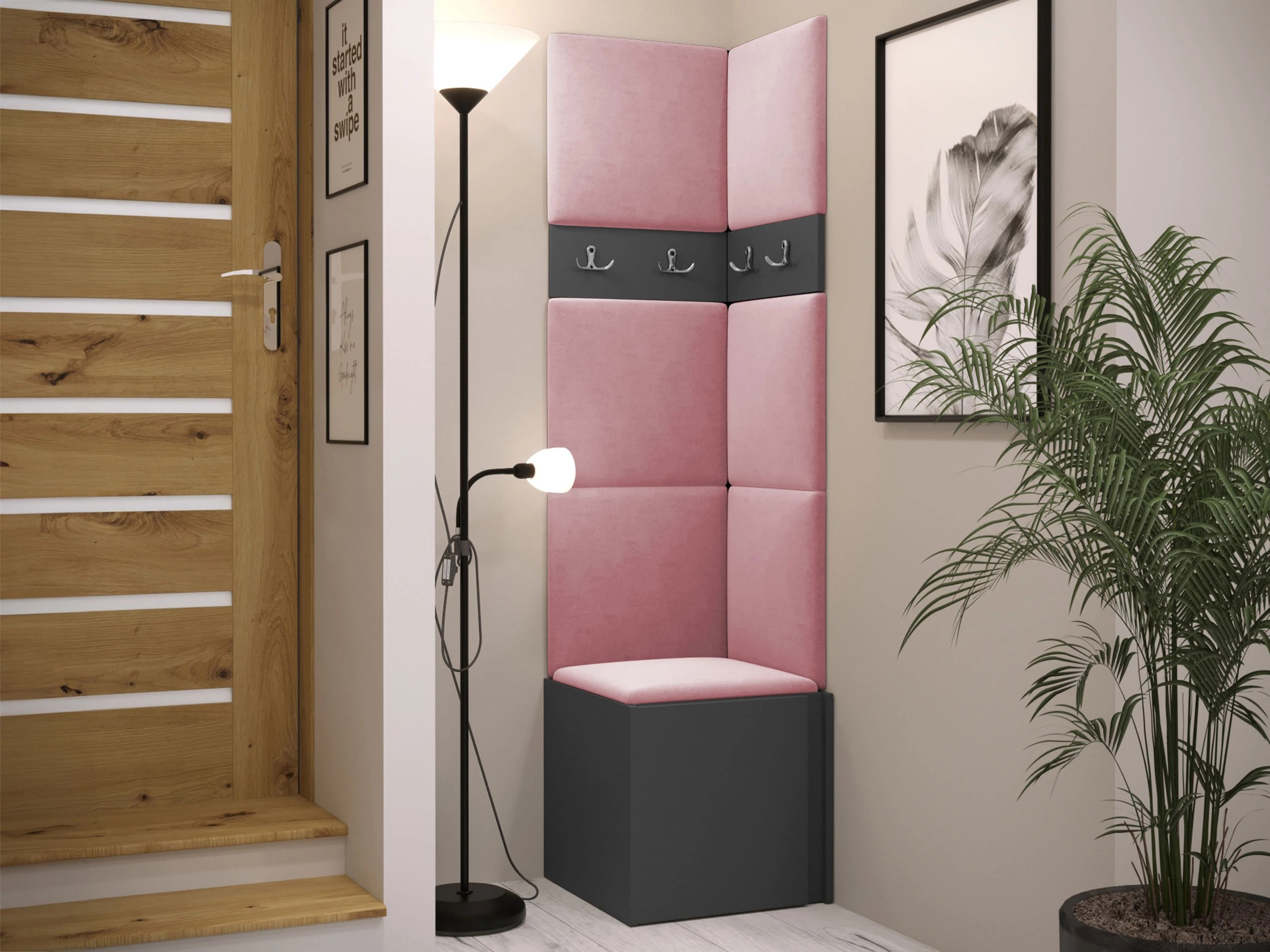 Hallway set Pinis XXI (Graphite)