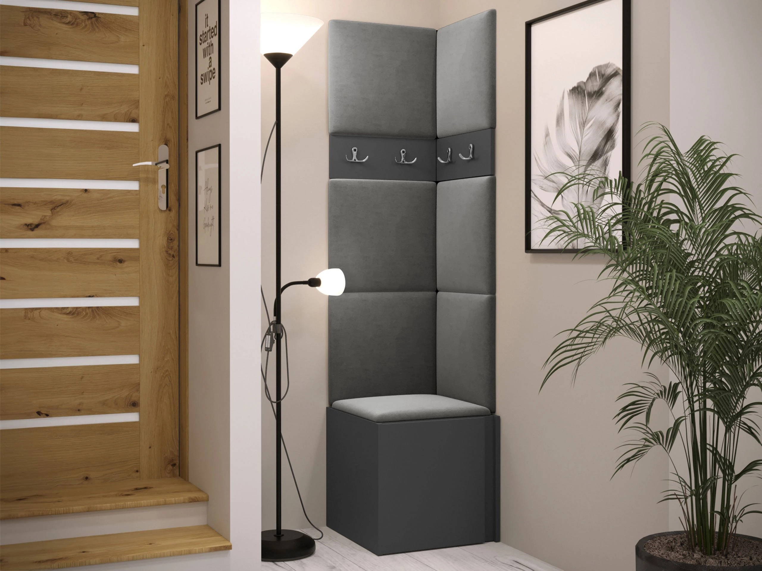 Hallway set Pinis XXI (Graphite)