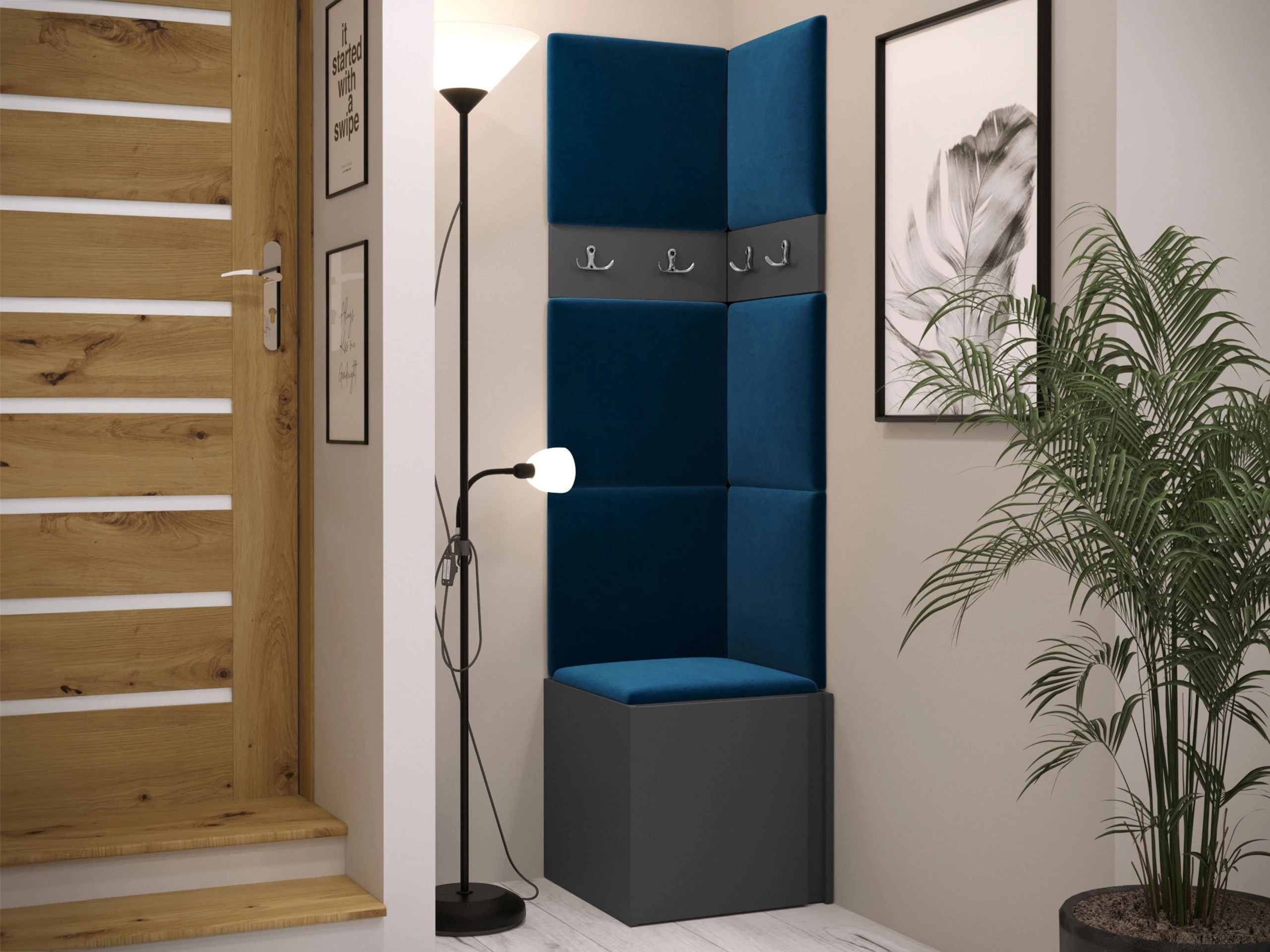 Hallway set Pinis XXI (Graphite)