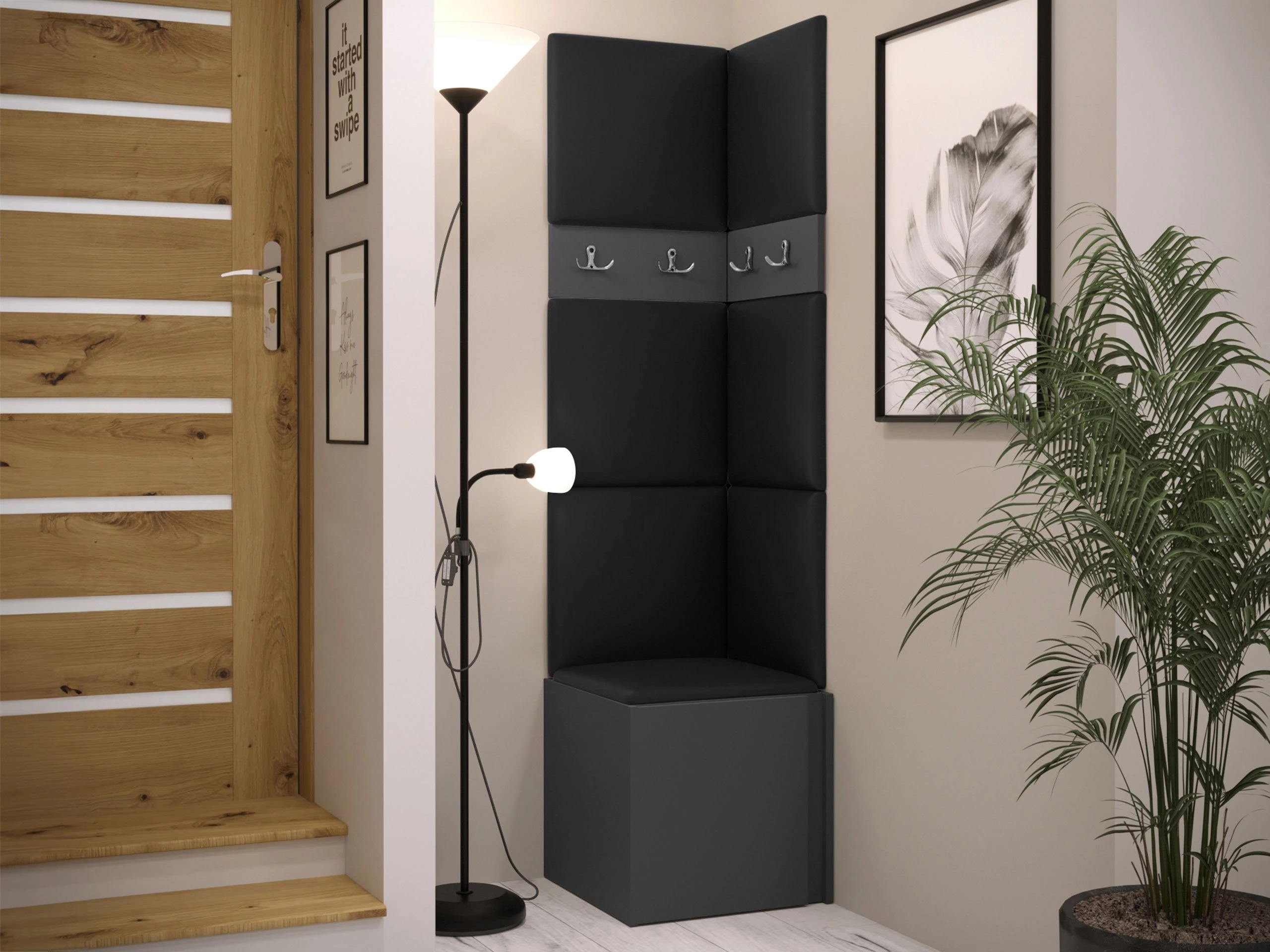 Hallway set Pinis XXI (Graphite)