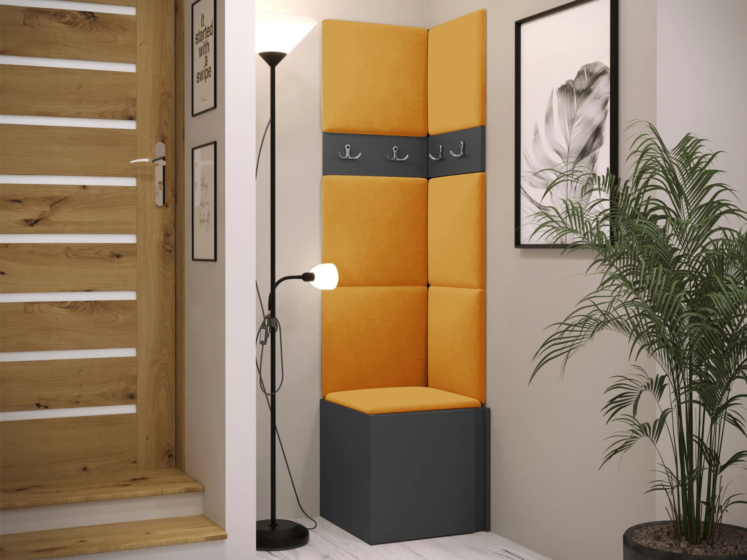 Hallway set Pinis XXI (Graphite)