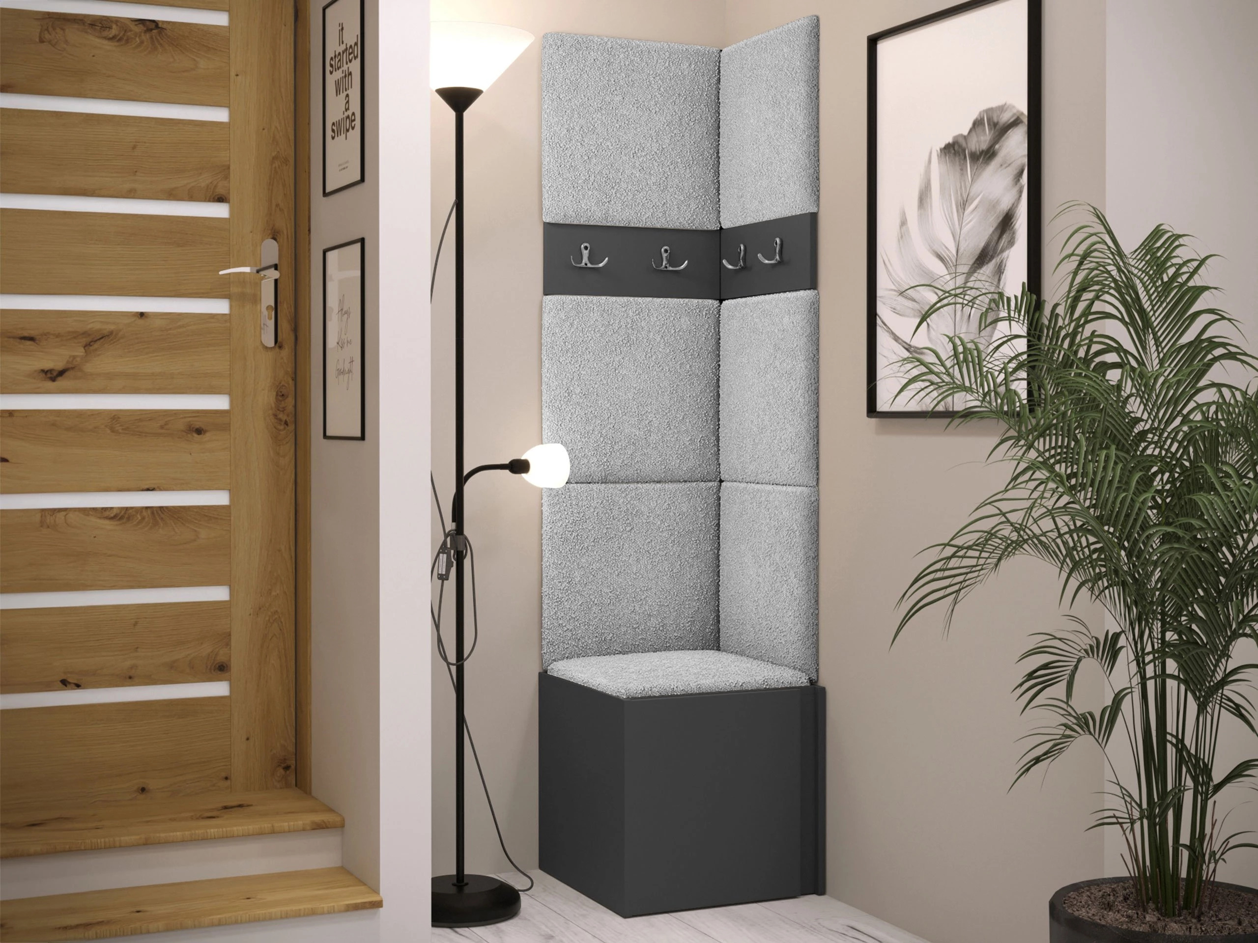 Hallway set Pinis XXI (Graphite)