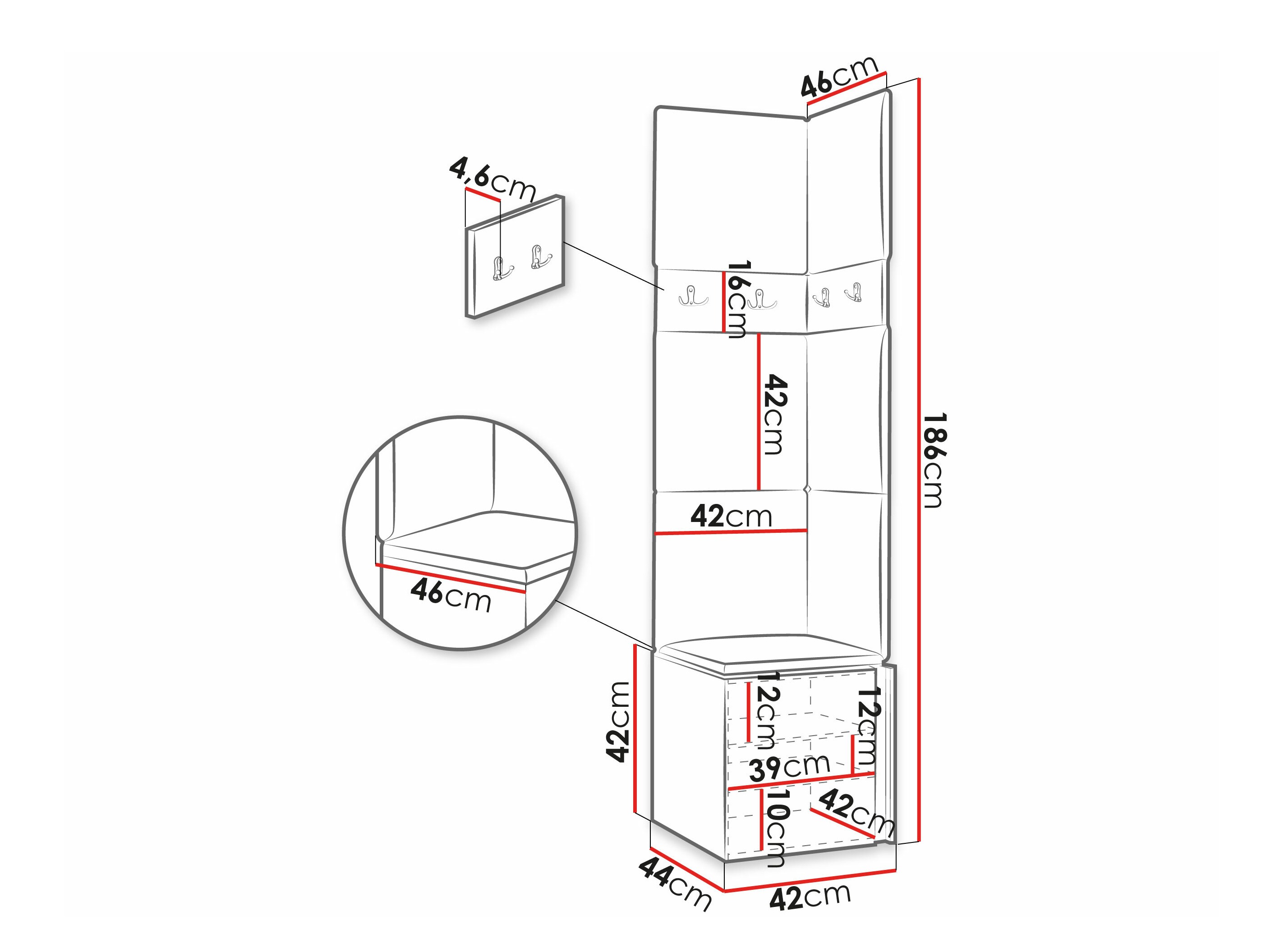 Hallway set Pinis XXI (Polo 897)