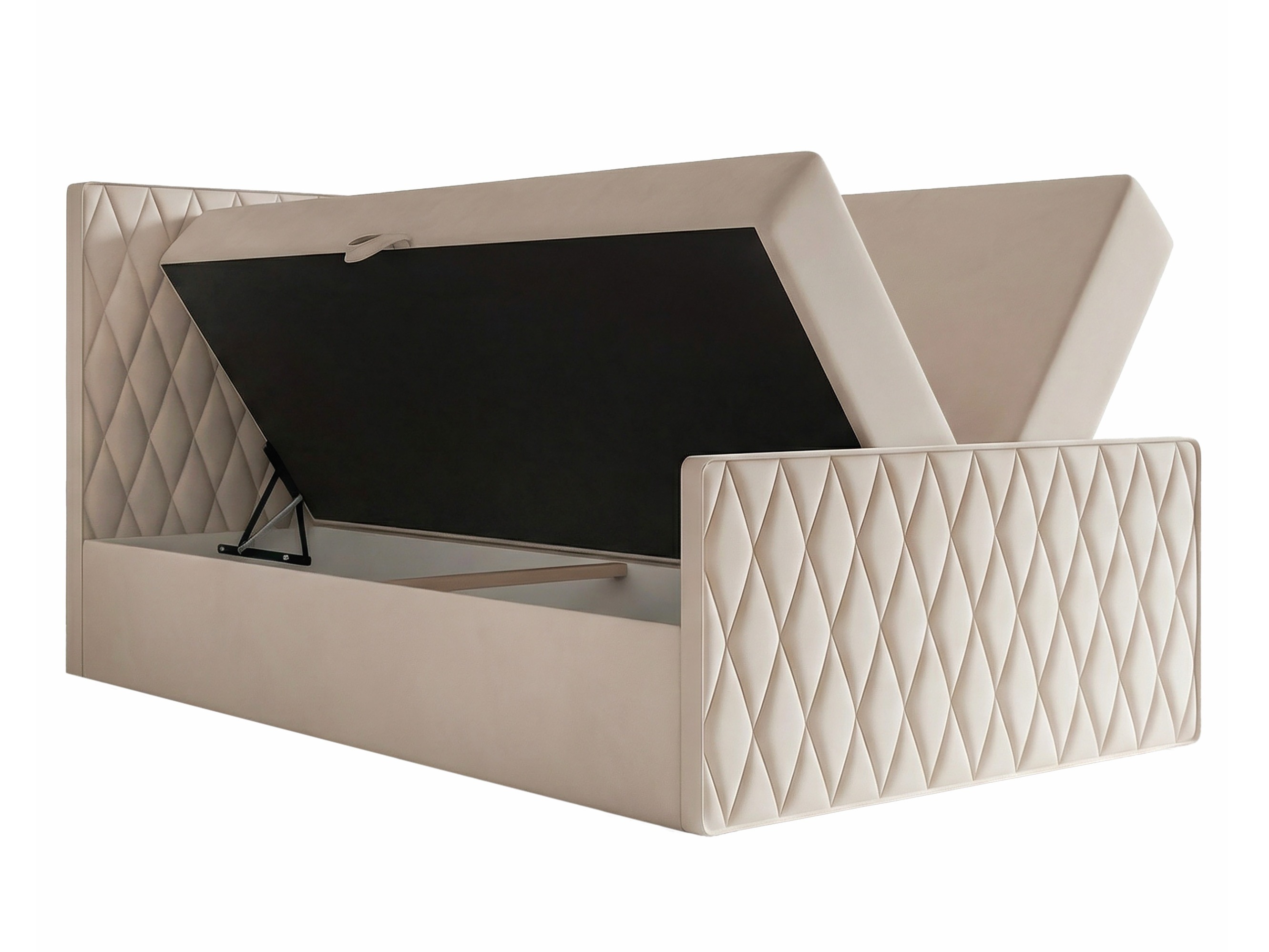 Continental bed Martinez 129 (Magic Velvet 2240)