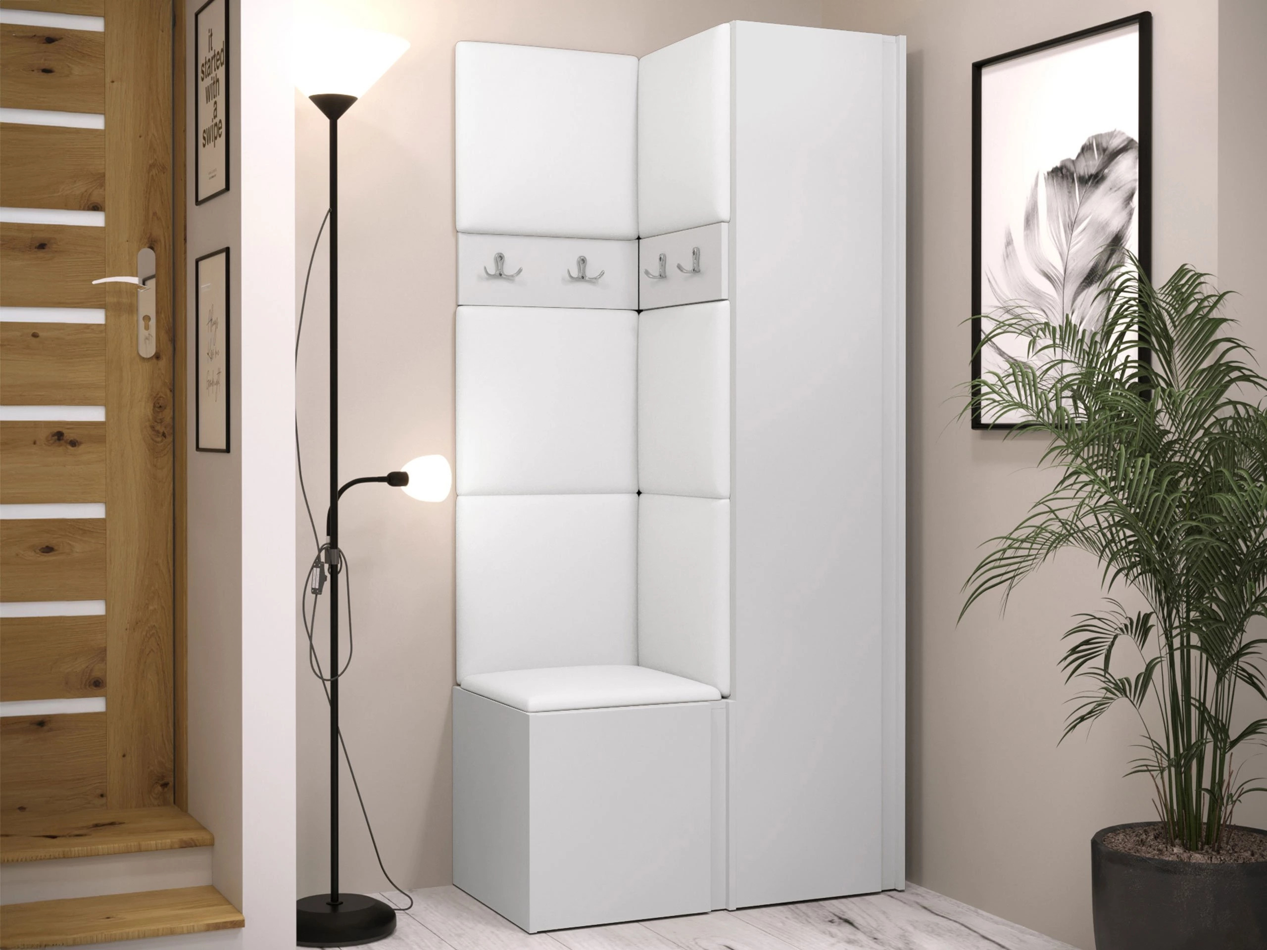 Hallway set Pinis XXIV (Eco-leather Soft 017)