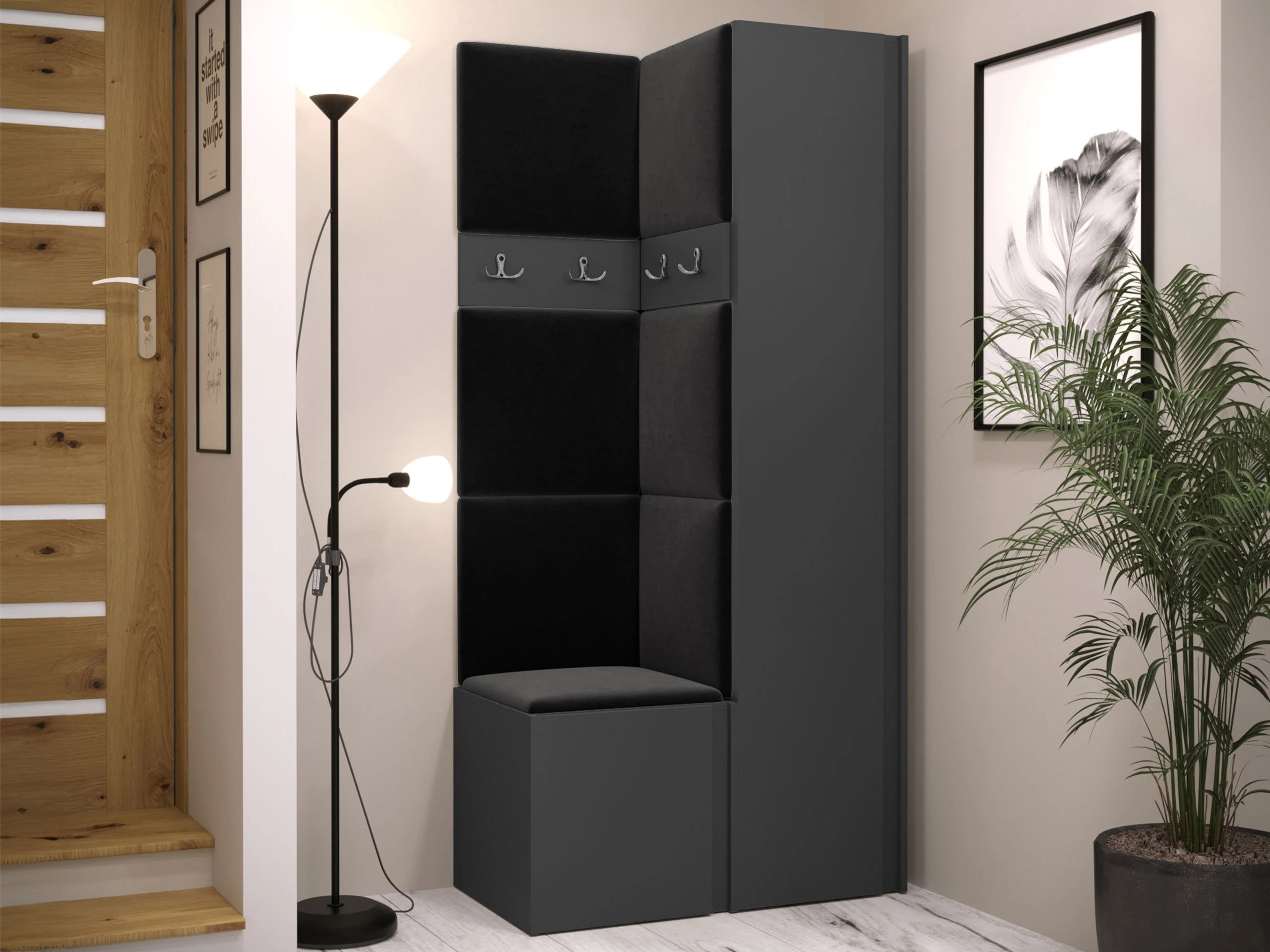 Hallway set Pinis XXIV (Graphite)