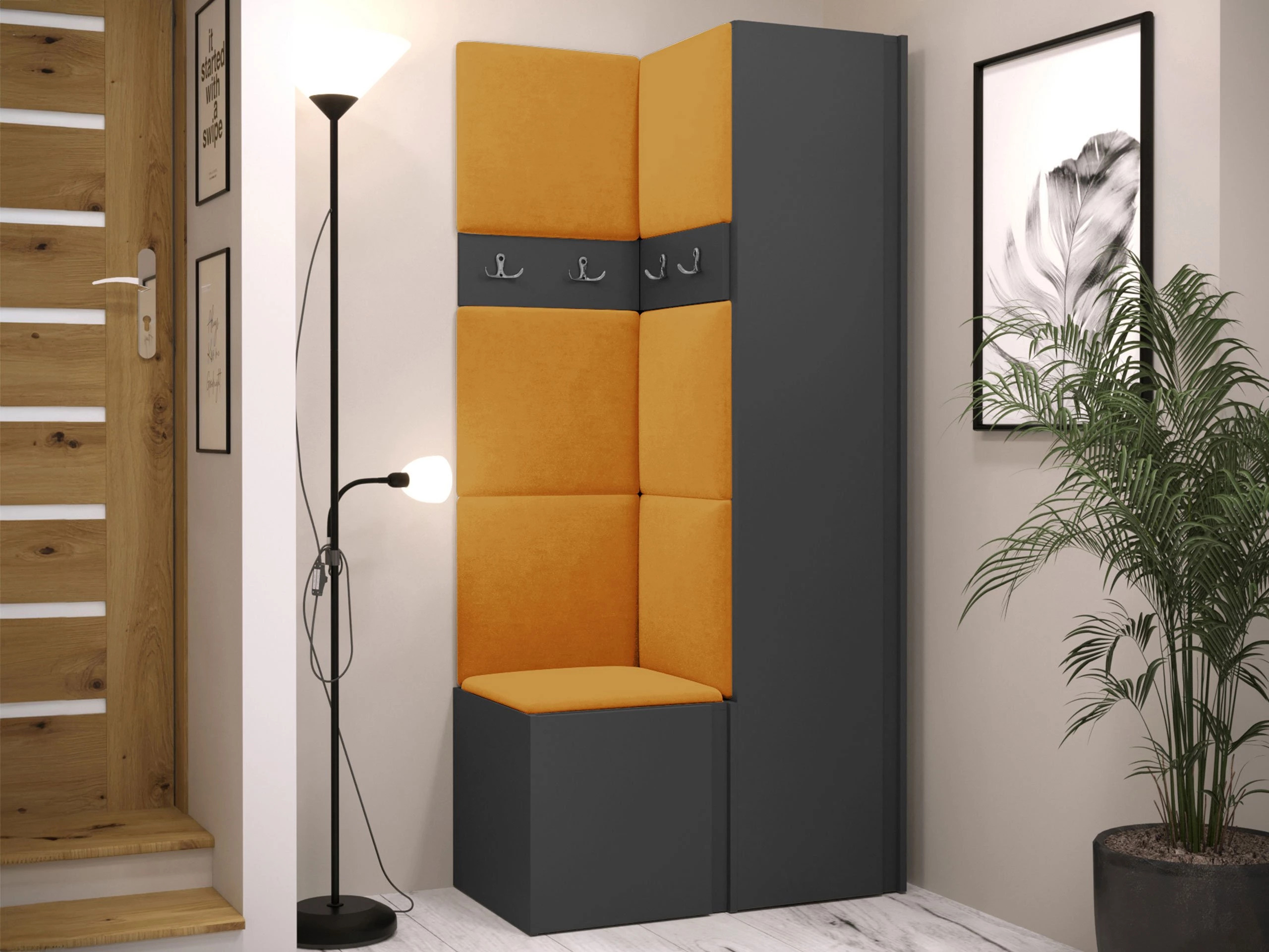 Hallway set Pinis XXIV (Graphite)