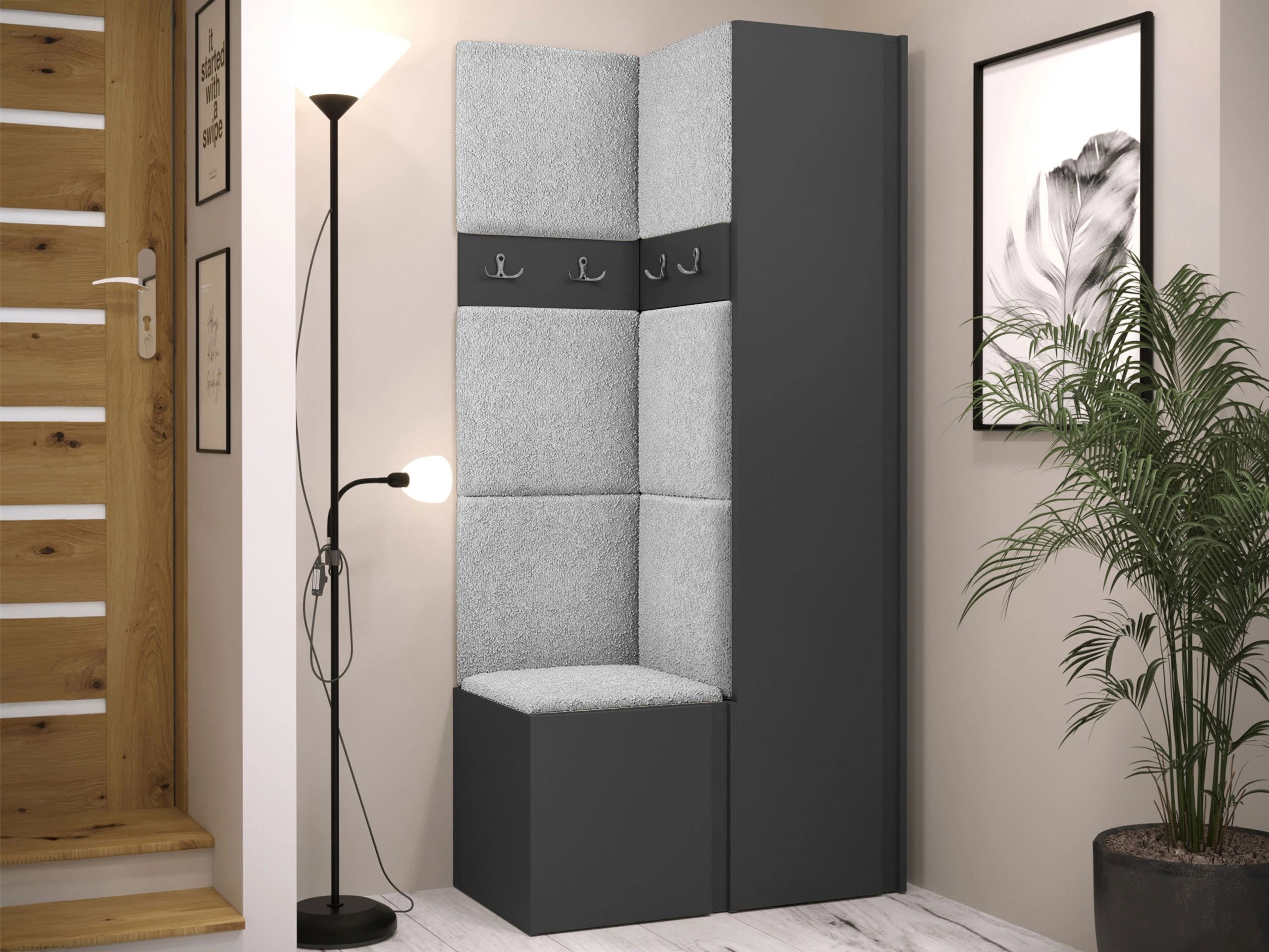 Hallway set Pinis XXIV (Graphite)