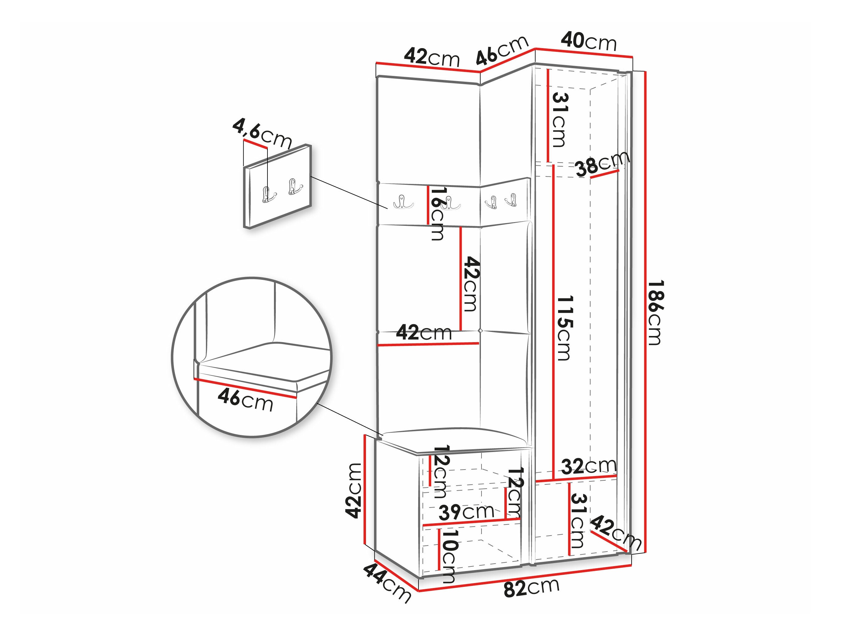 Hallway set Pinis XXIV (Polo 897)