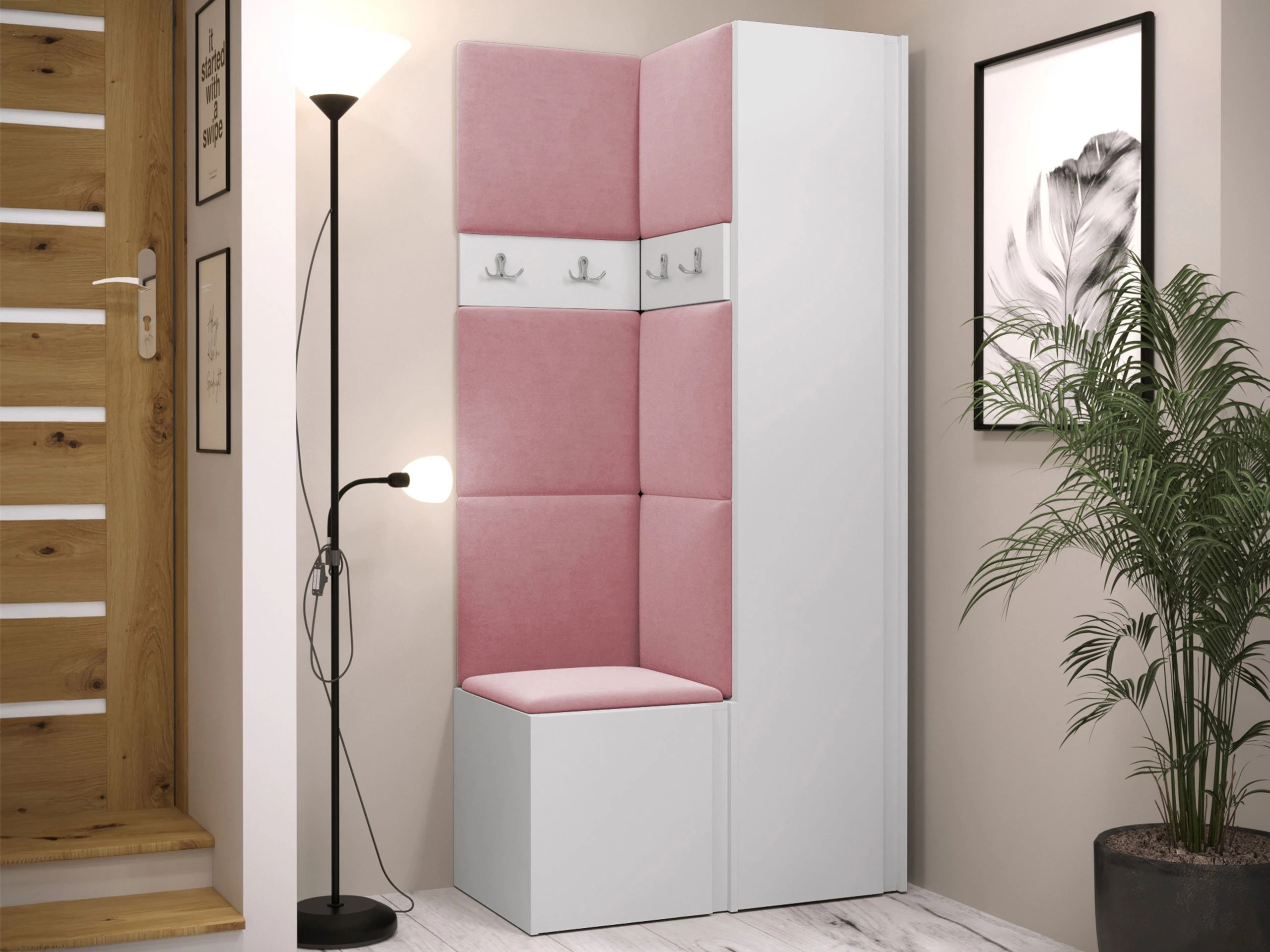 Hallway set Pinis XXIV (White)
