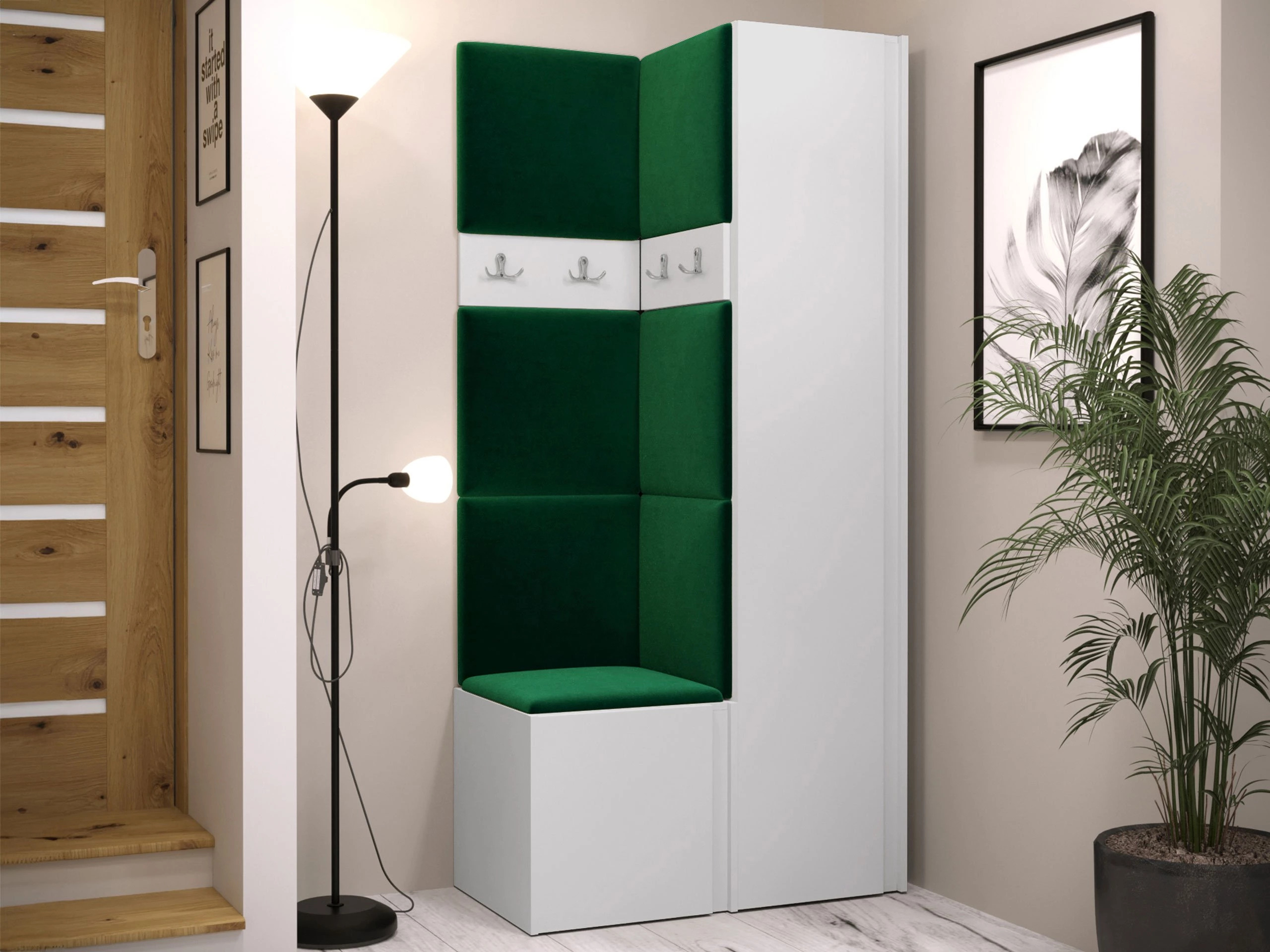 Hallway set Pinis XXIV (White)