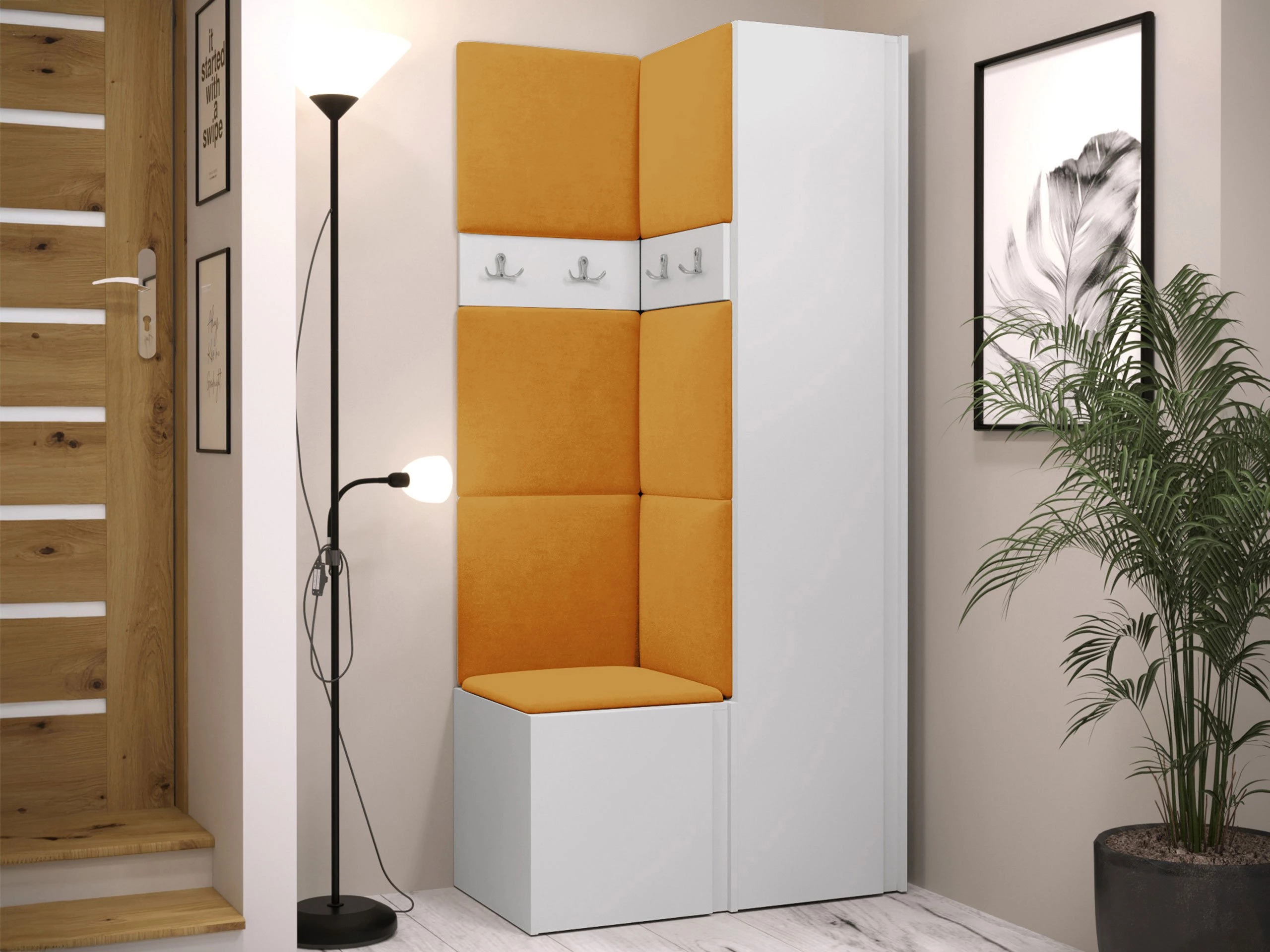 Hallway set Pinis XXIV (White)