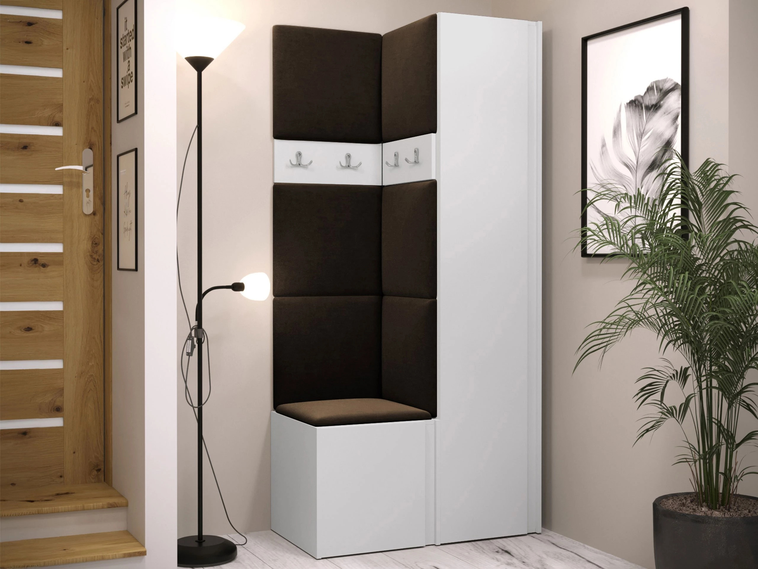Hallway set Pinis XXIV (White)