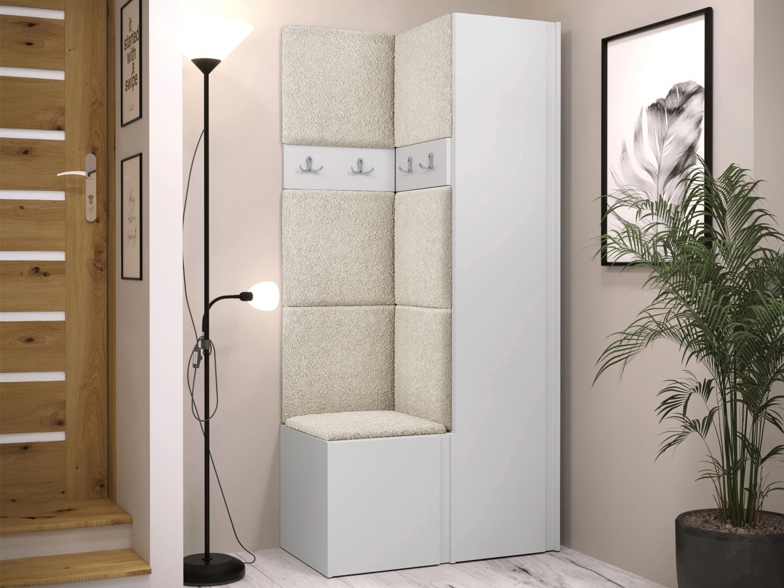 Hallway set Pinis XXIV (White)