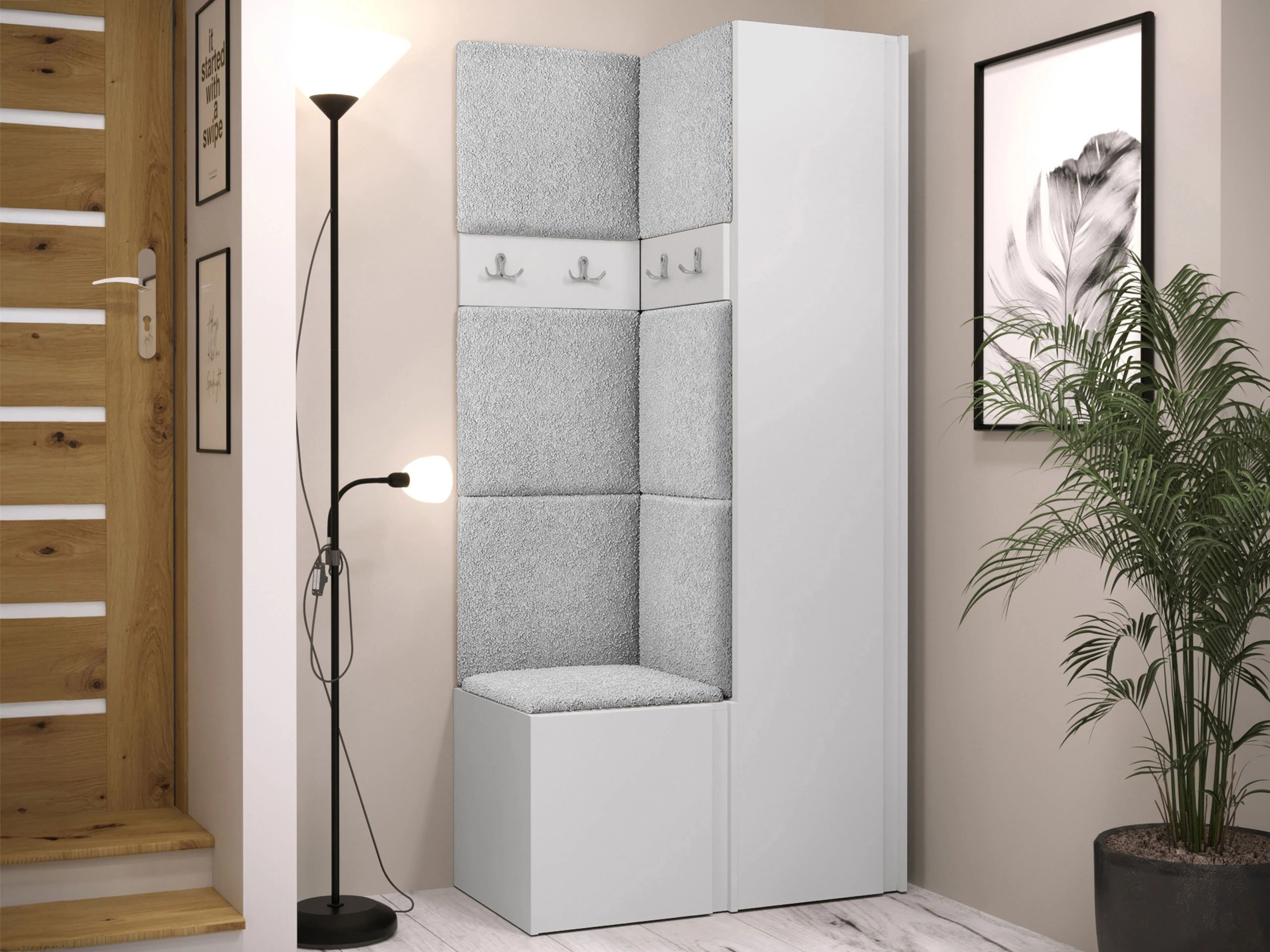 Hallway set Pinis XXIV (White)
