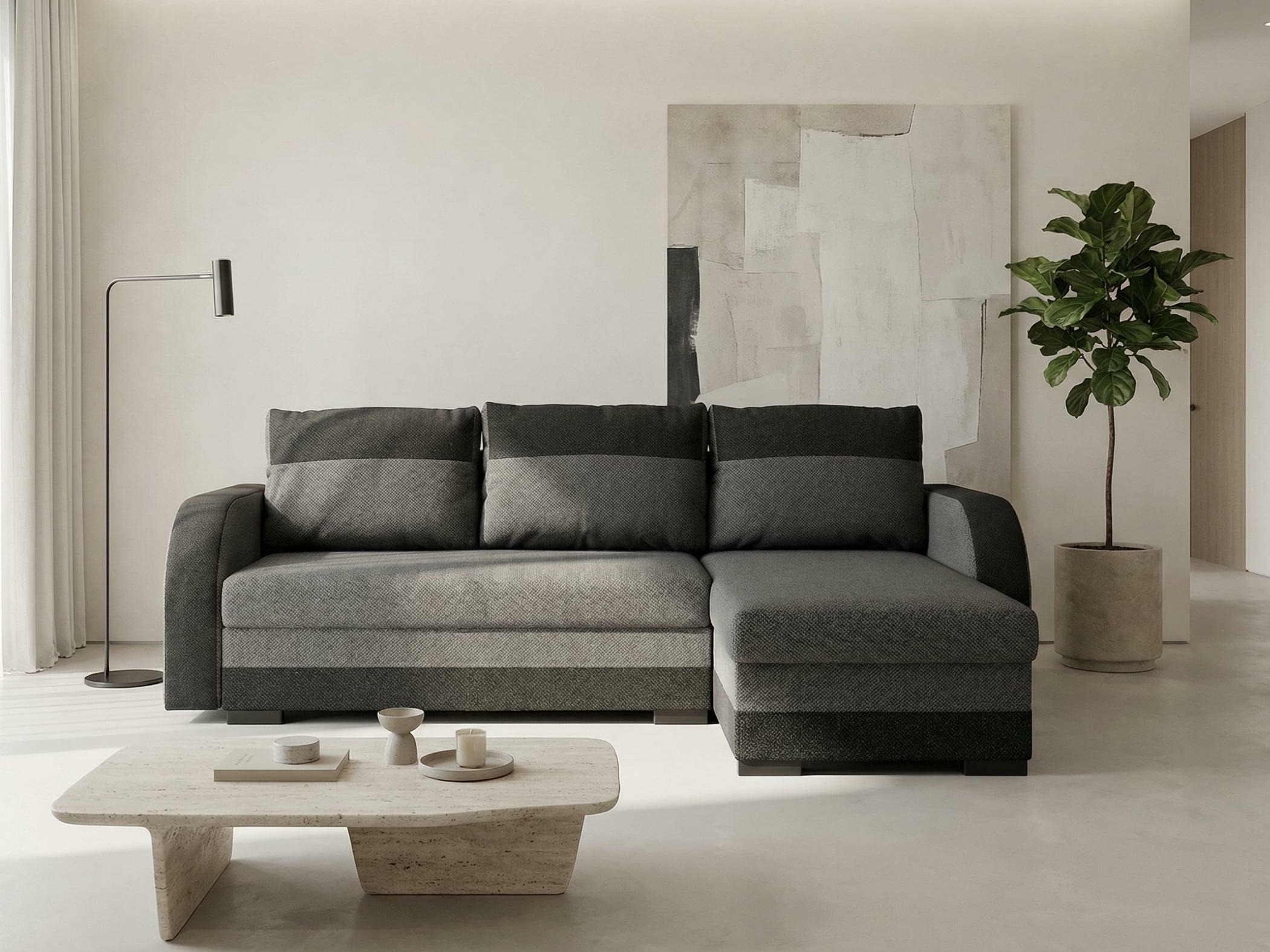 Corner sofa Columbus 111 (Malmo 96 + Malmo 95)