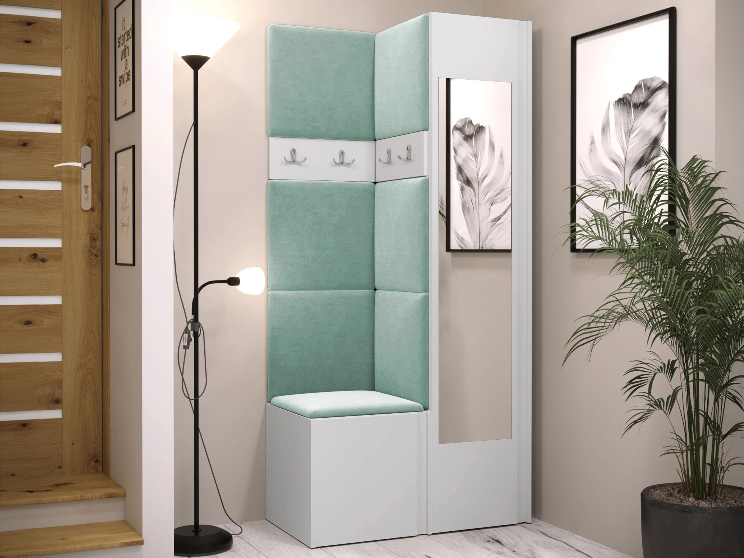 Hallway set Hartford 354 (White)