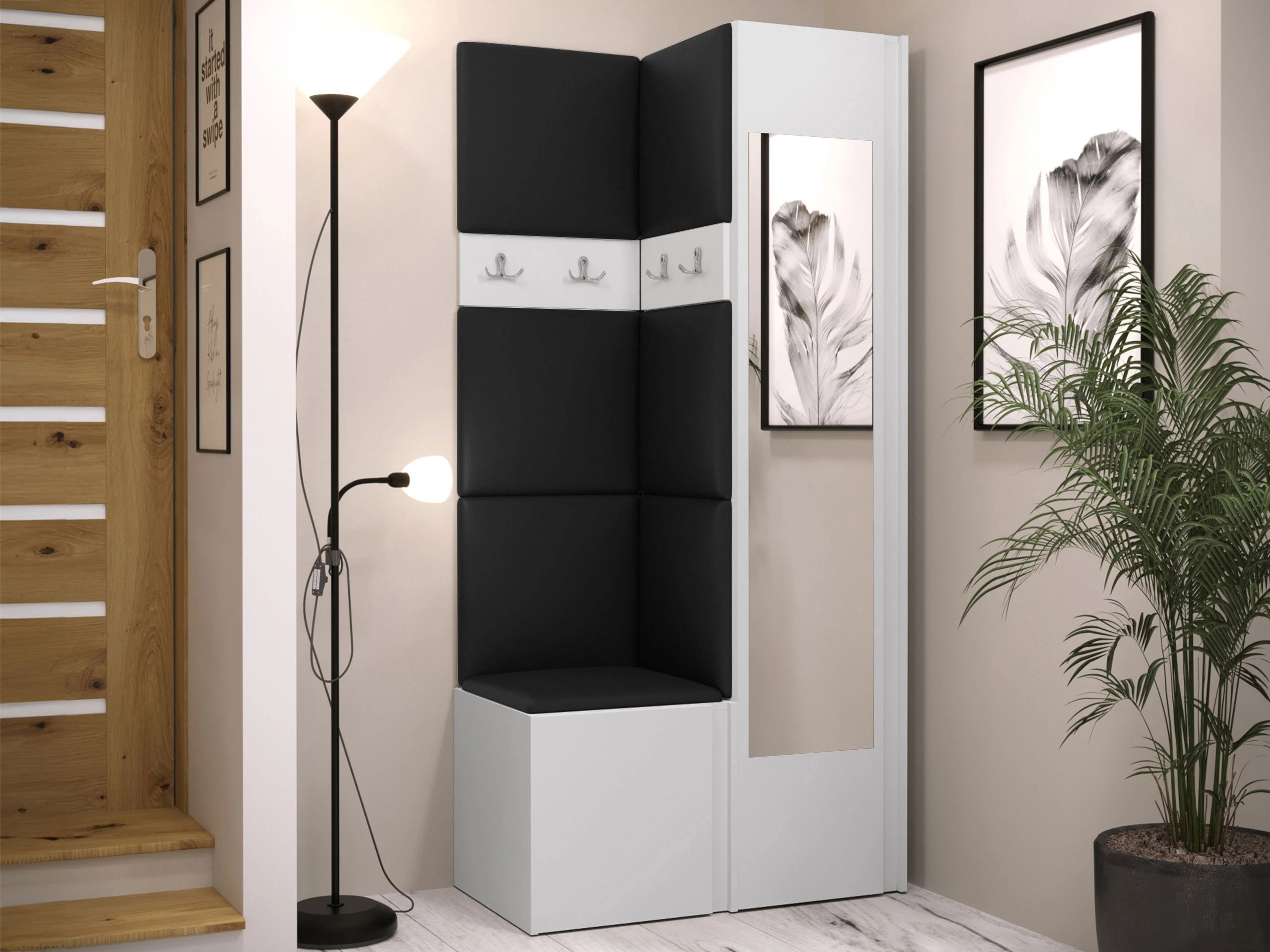 Hallway set Pinis XXV (Eco-leather Soft 011)