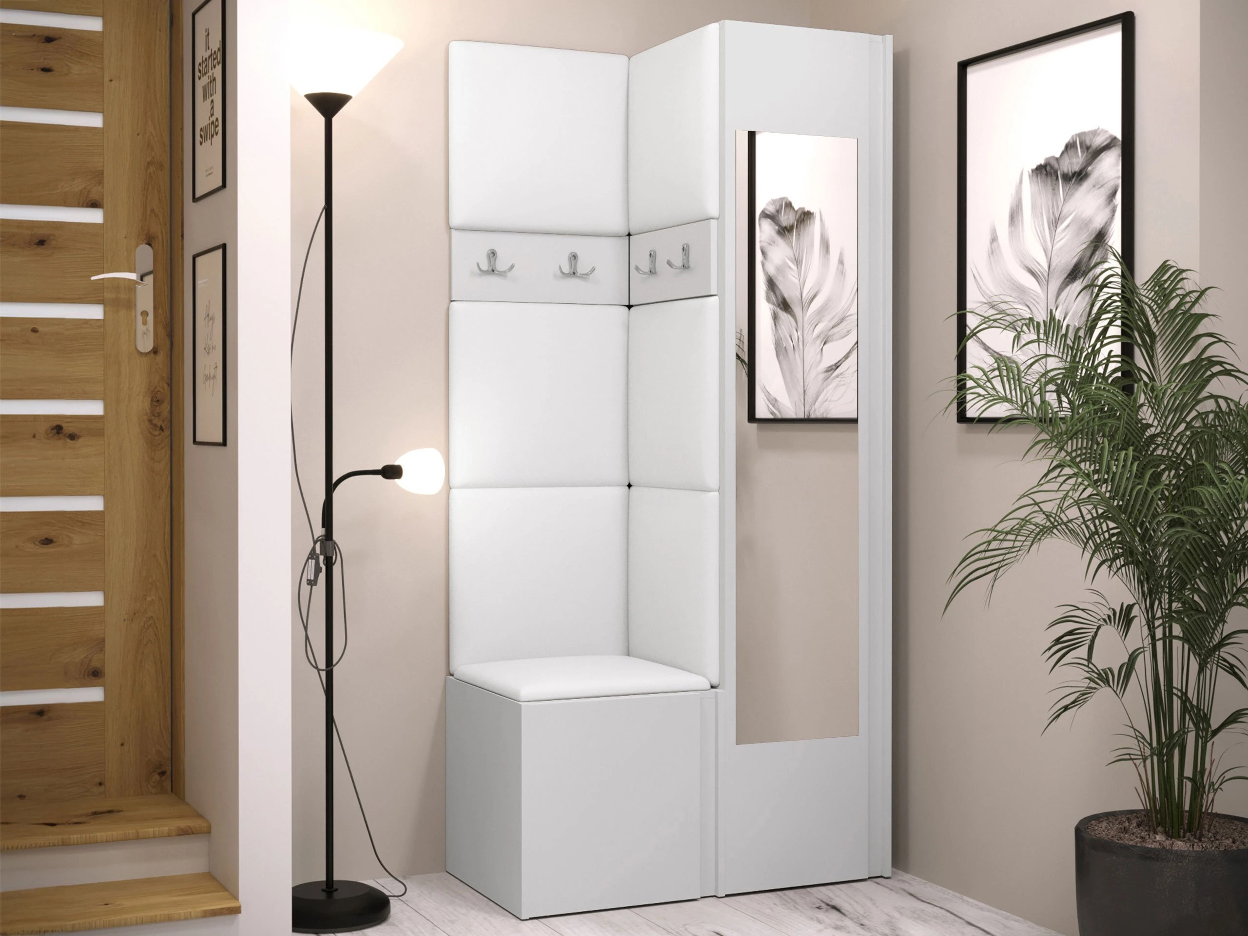 Hallway set Pinis XXV (Eco-leather Soft 017)