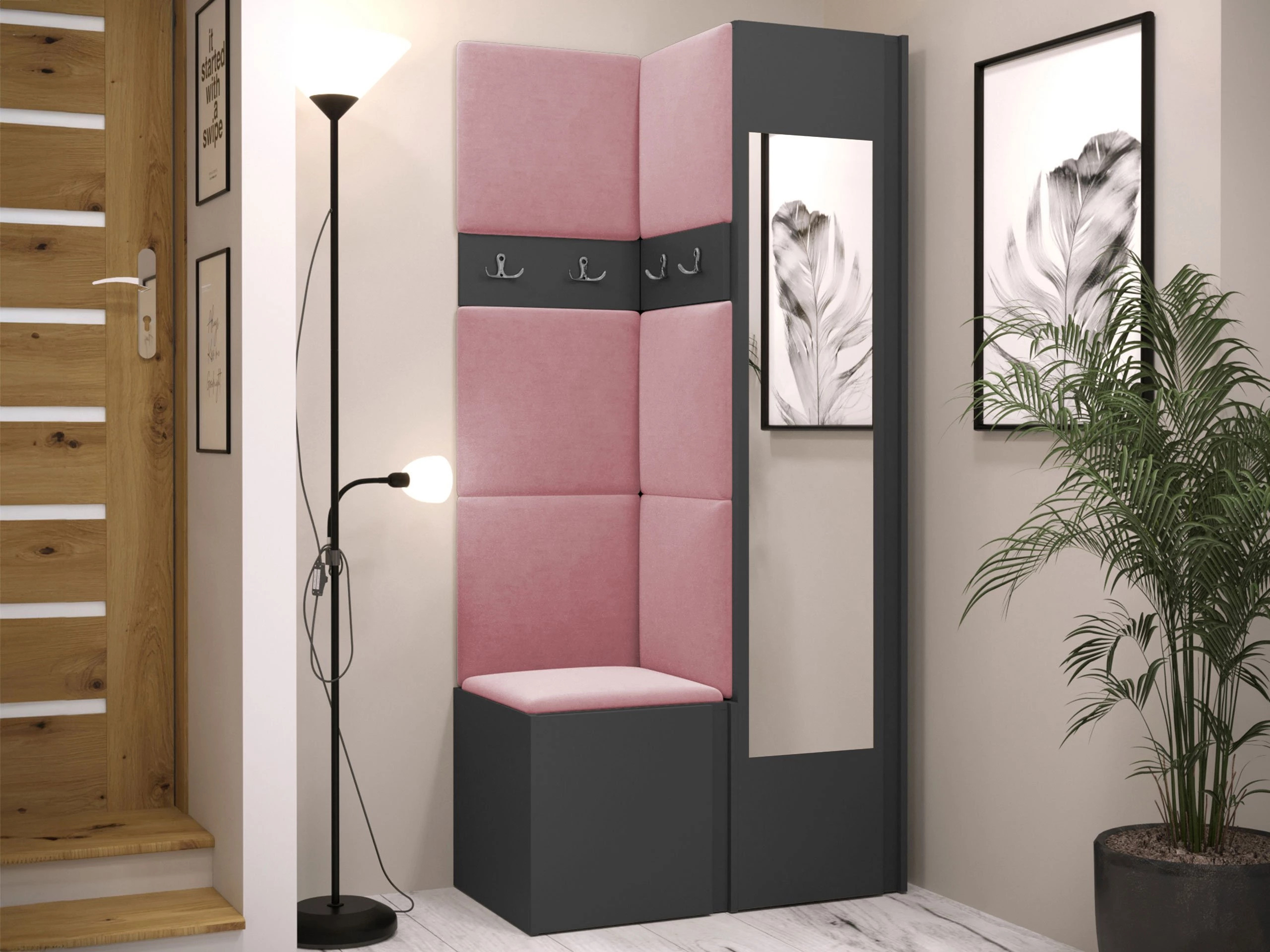 Hallway set Pinis XXV (Graphite)