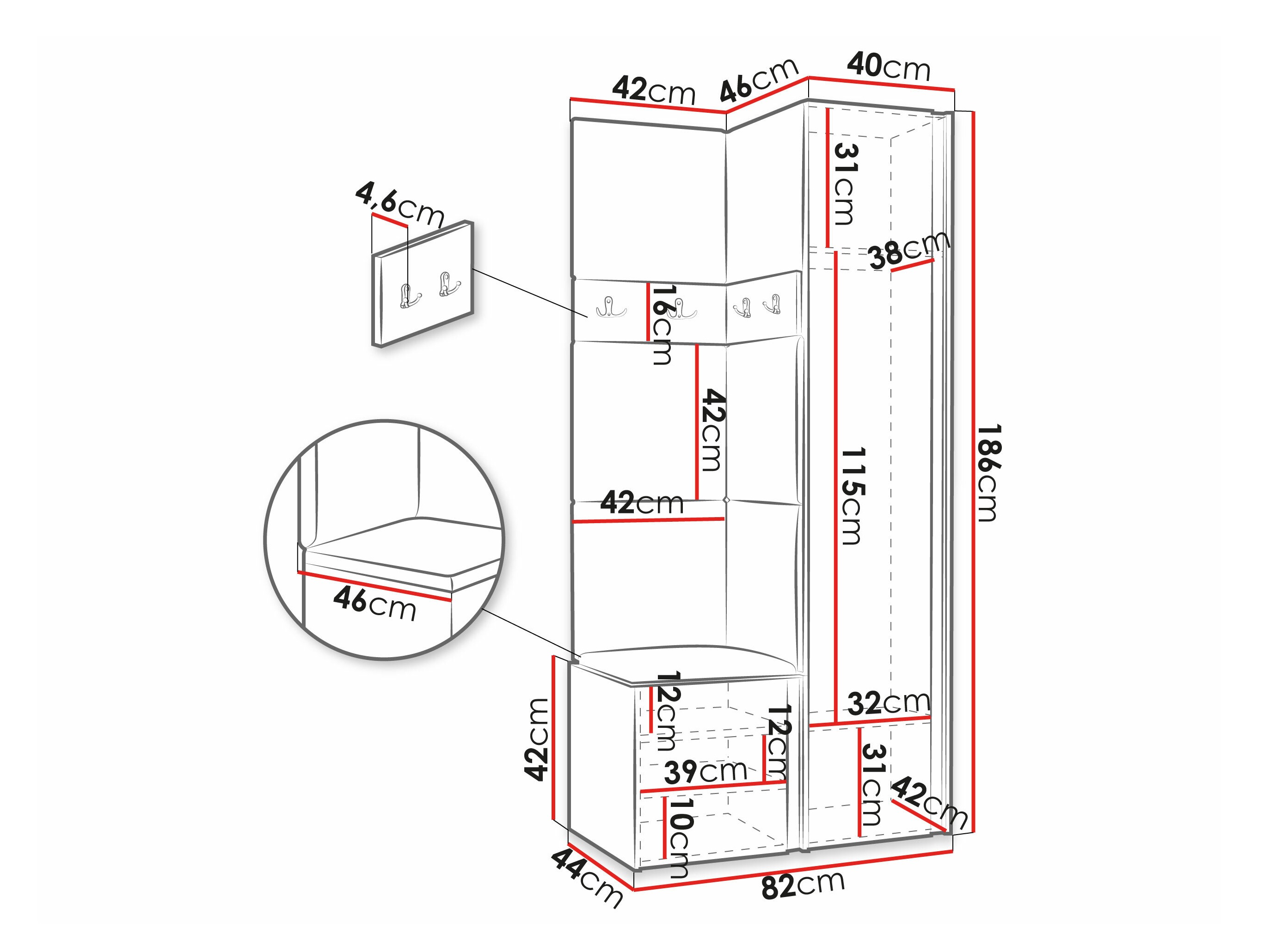 Hallway set Pinis XXV (Polo 897)
