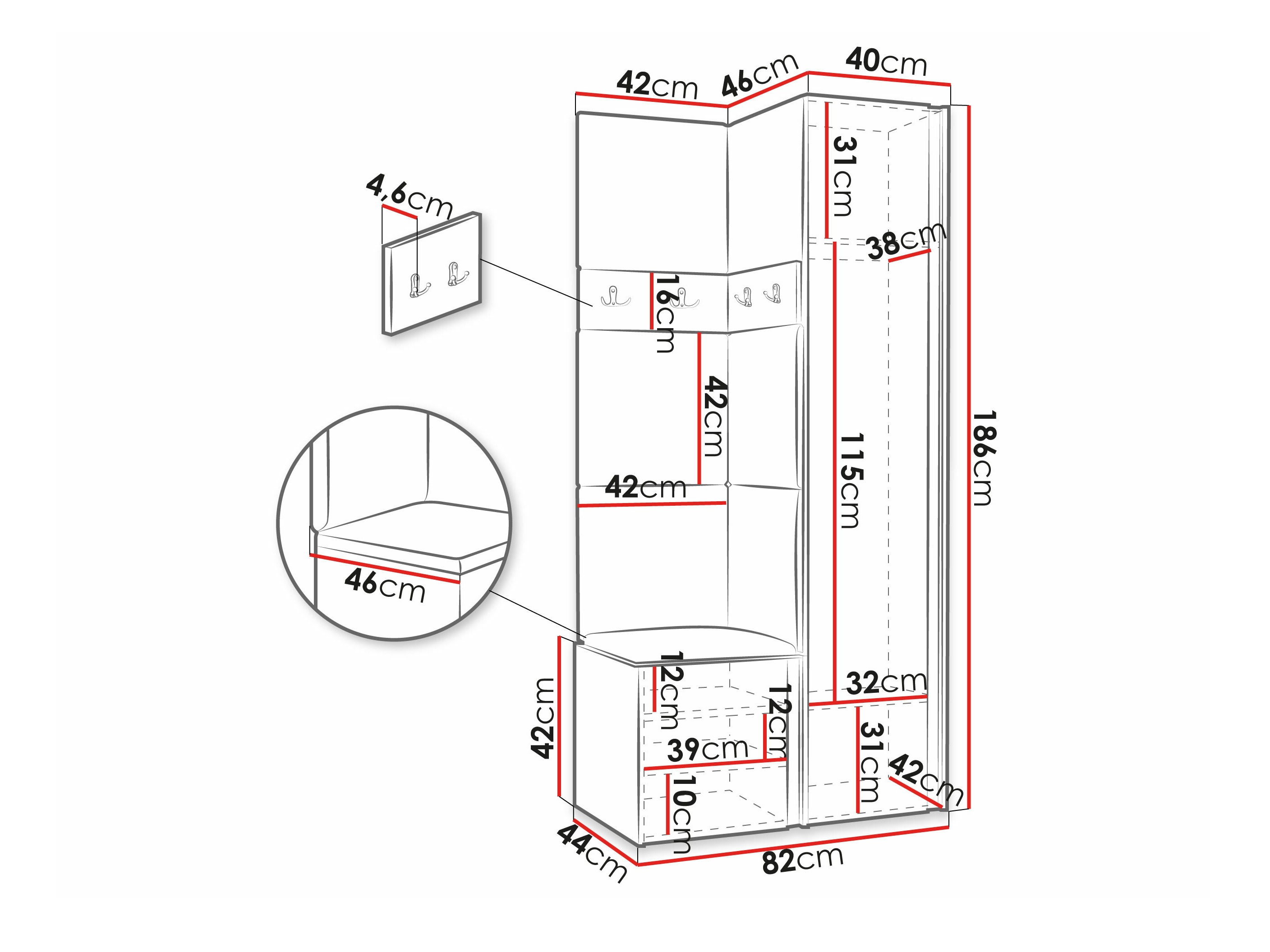 Hallway set Pinis XXV (Polo 897)