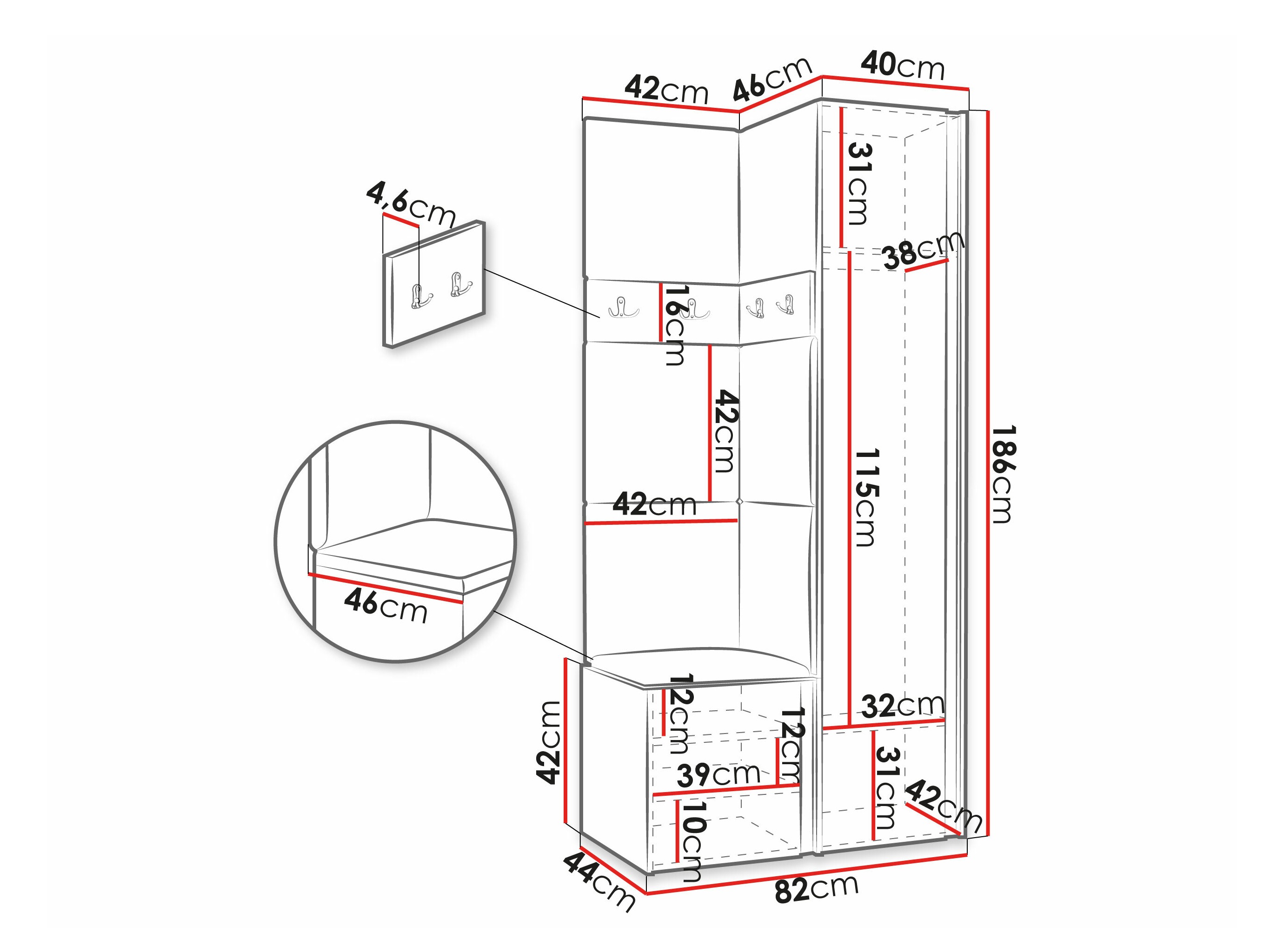 Hallway set Pinis XXV (Polo 897)