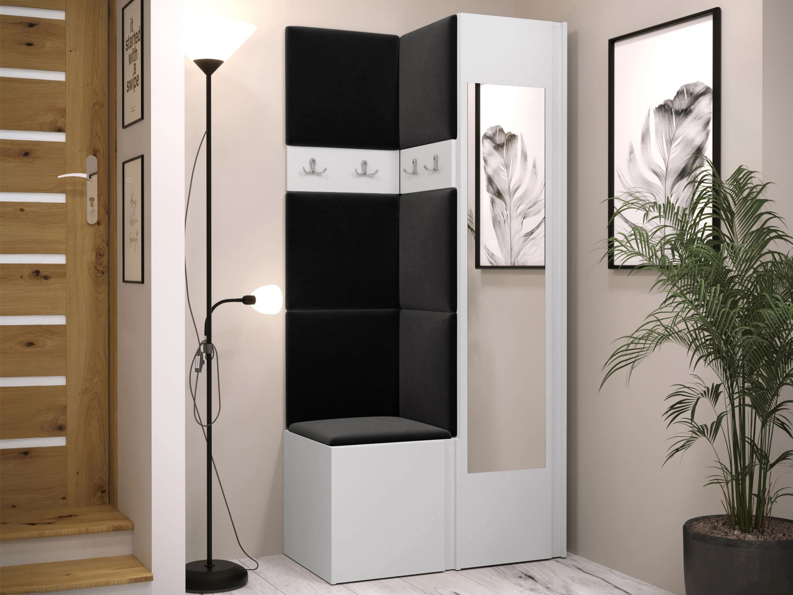 Hallway set Pinis XXV (White)