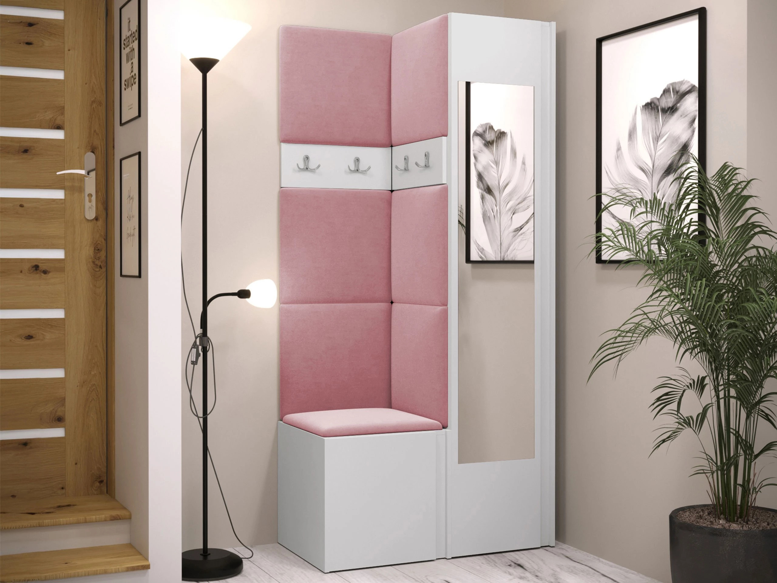 Hallway set Pinis XXV (White)