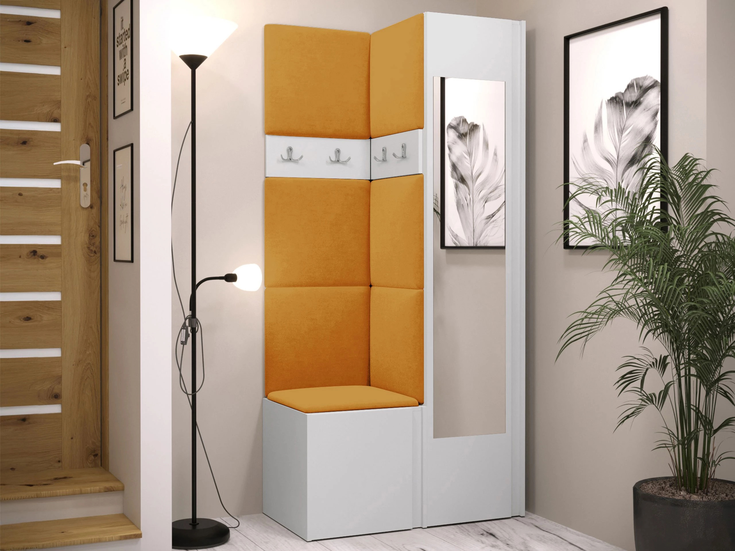 Hallway set Pinis XXV (White)