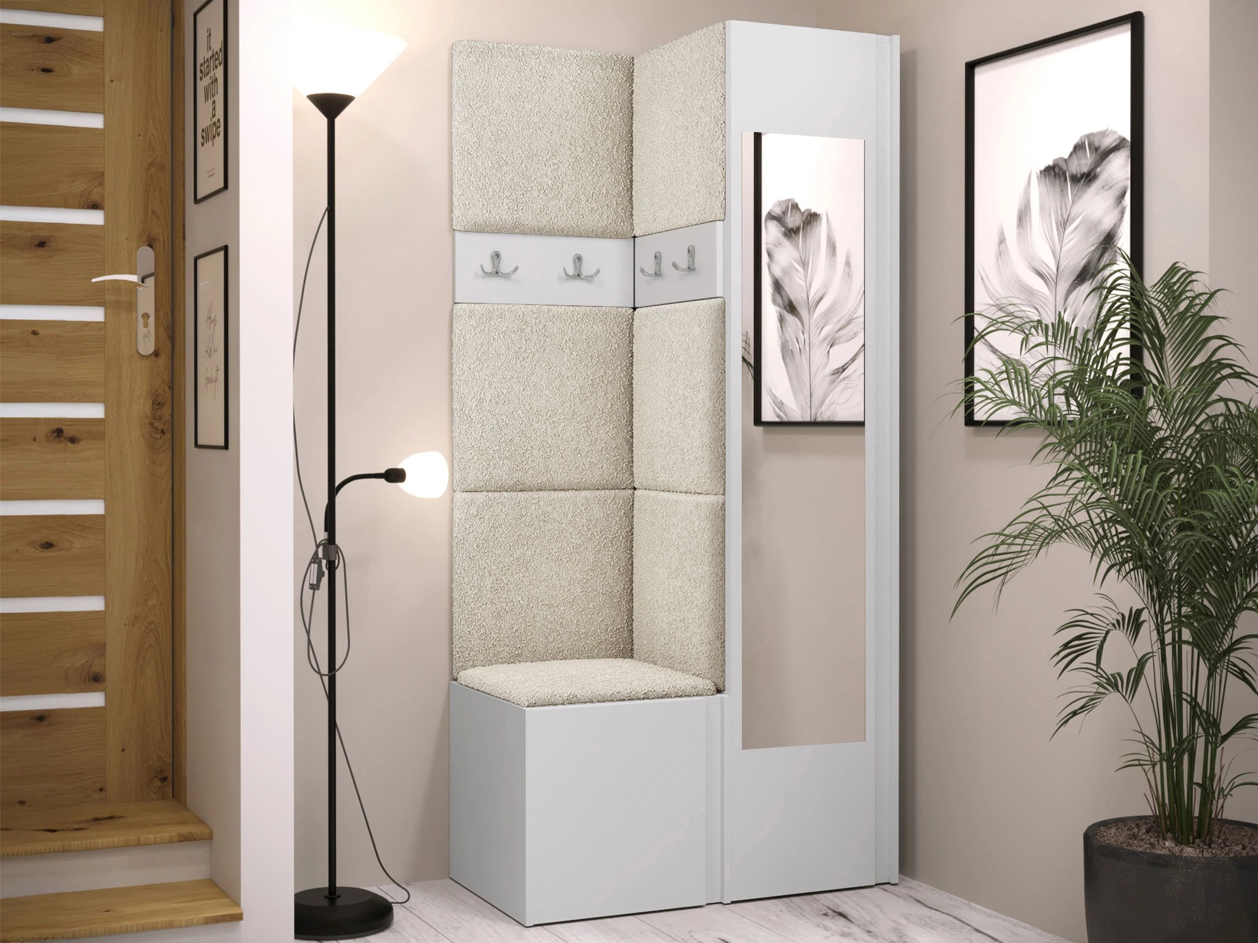 Hallway set Pinis XXV (White)
