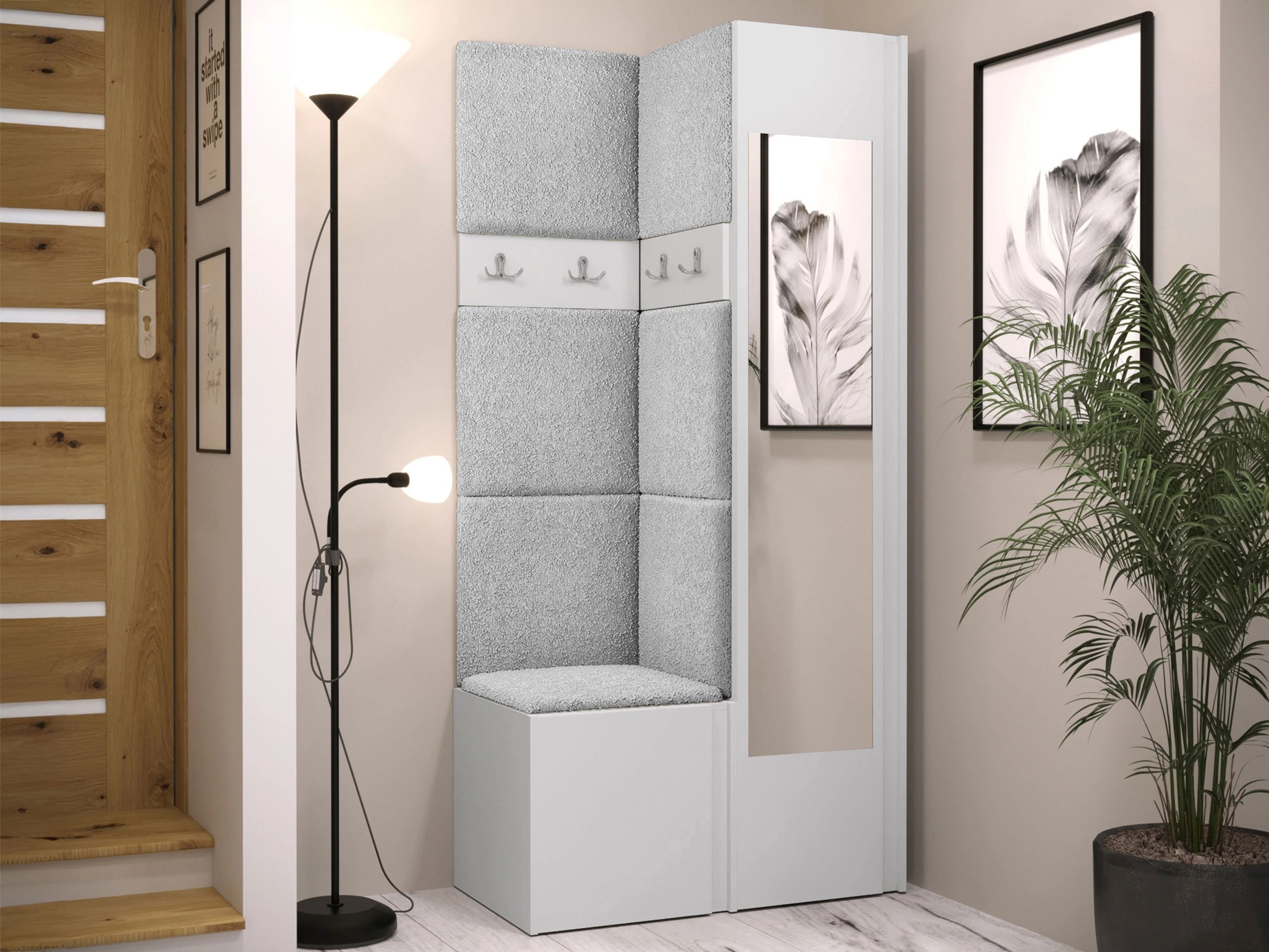 Hallway set Pinis XXV (White)