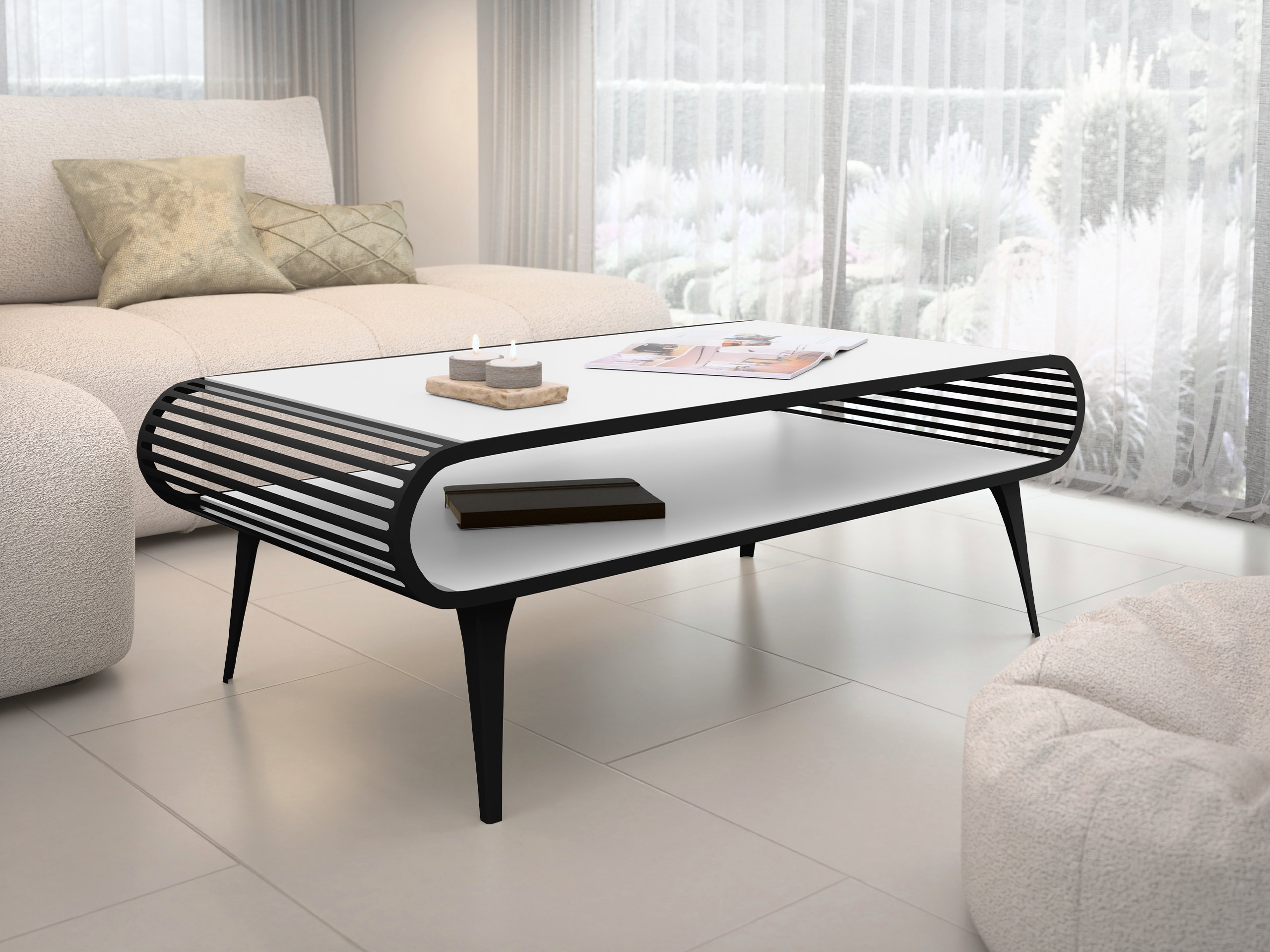 Coffee table Oswego 161 (White)