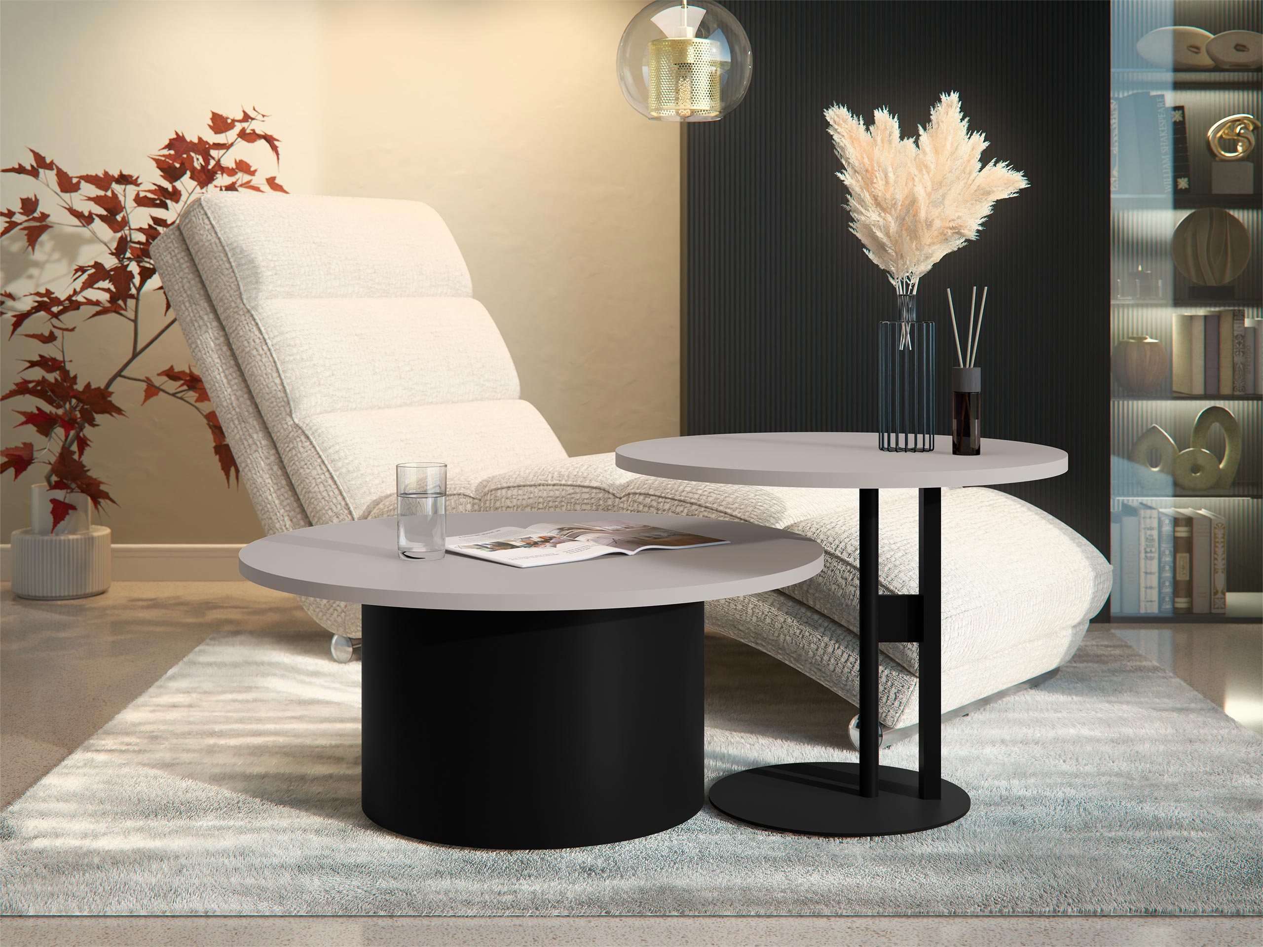 Nest of coffee tables Oswego 159