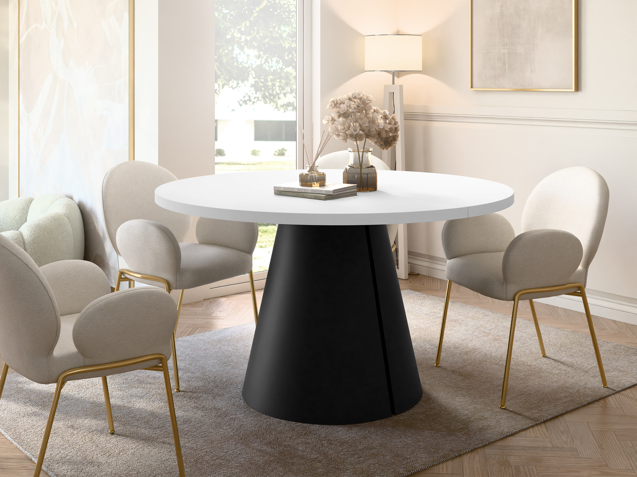 Table Oswego 165 (White)