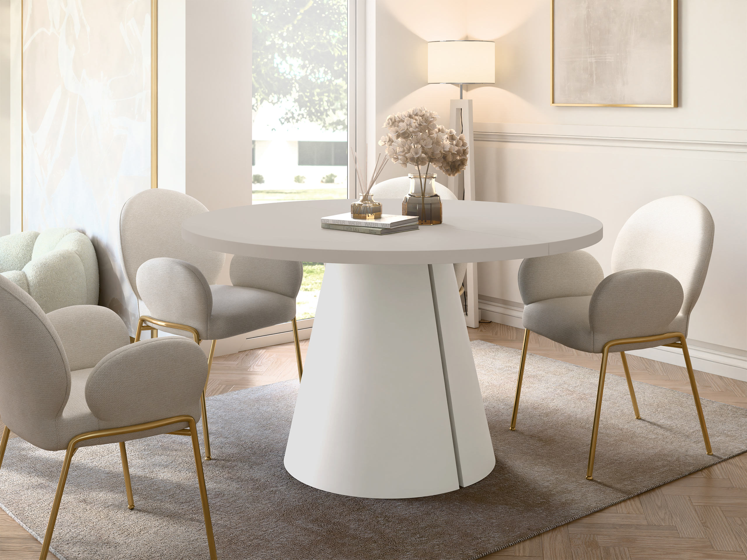 Table Oswego 166 (Cashmere)