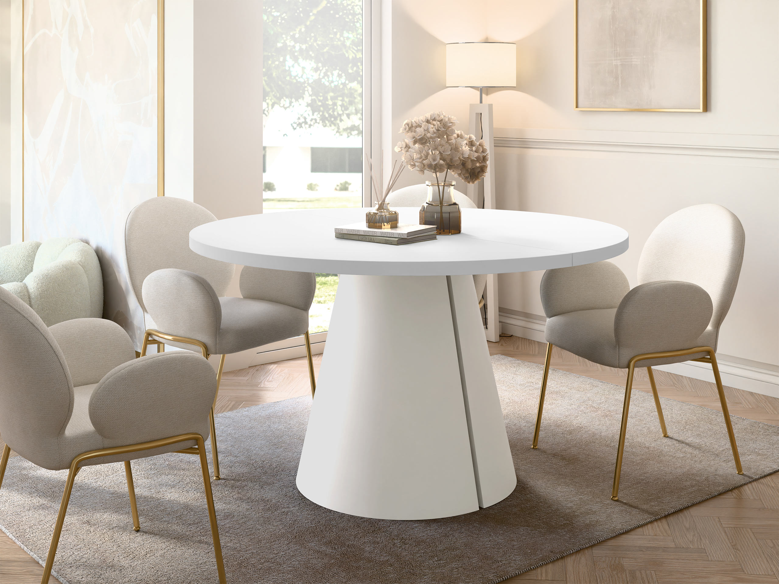 Table Oswego 166 (White)