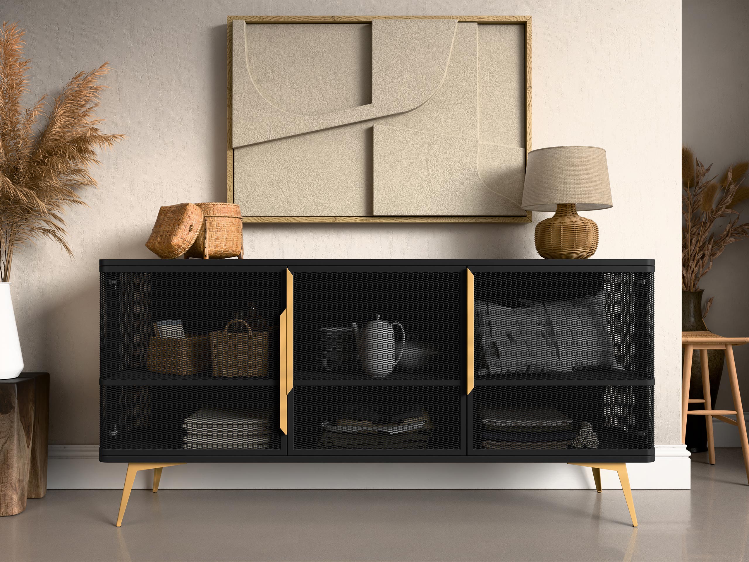 Sideboard Camfelo 101 (Black)
