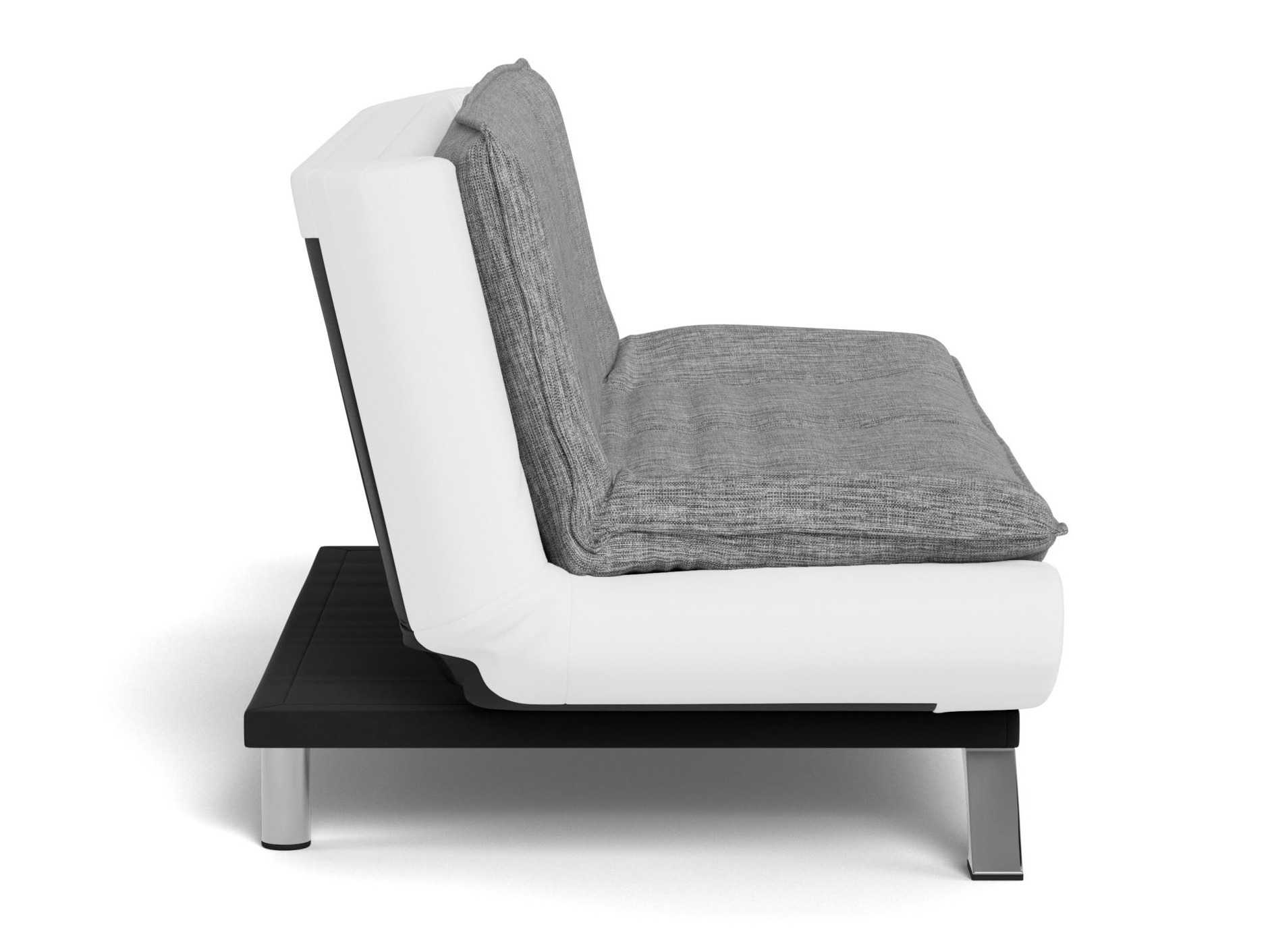 Sofa bed Norsica 228 (White + Light grey)