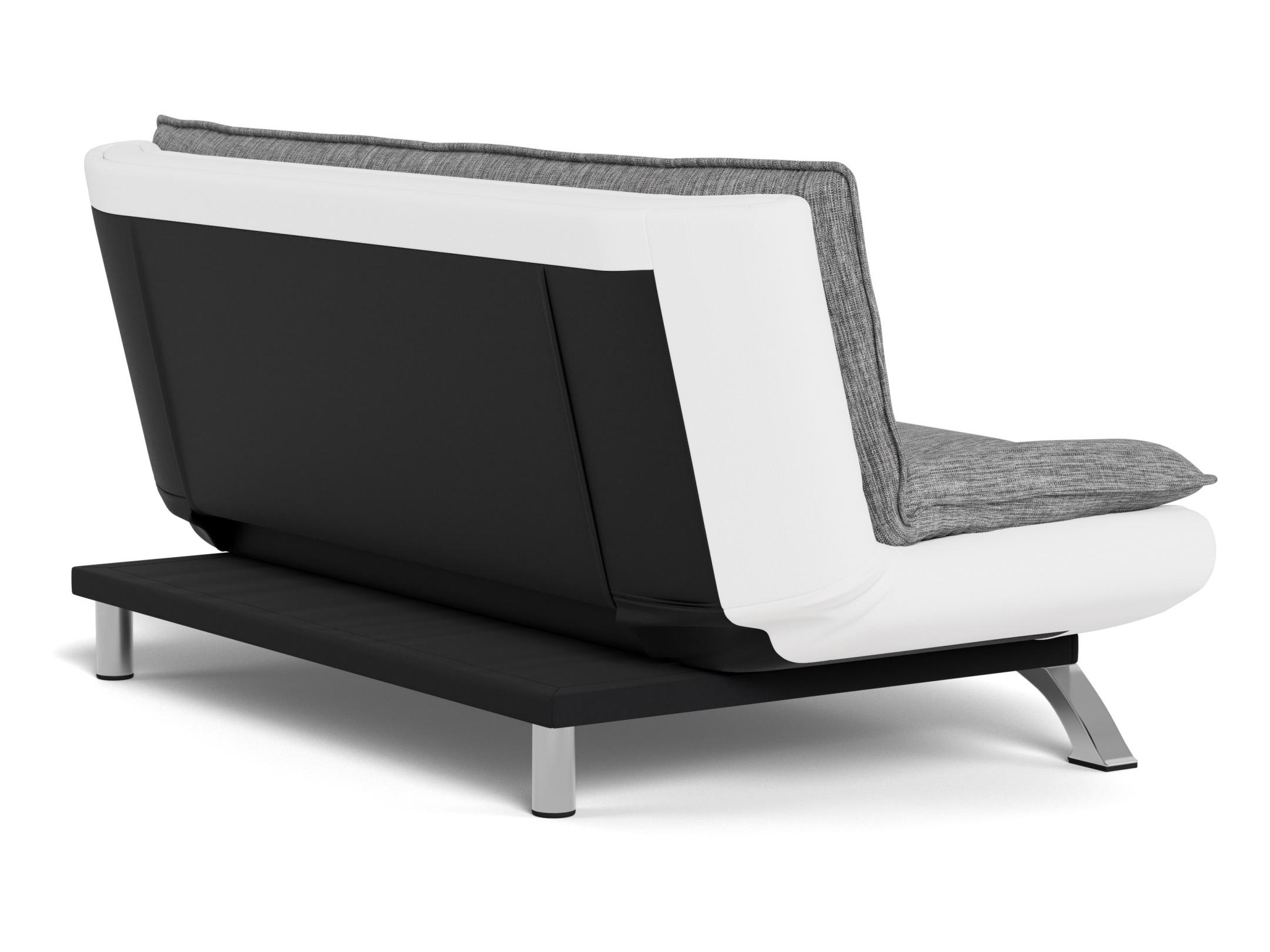 Sofa bed Norsica 228 (White + Light grey)