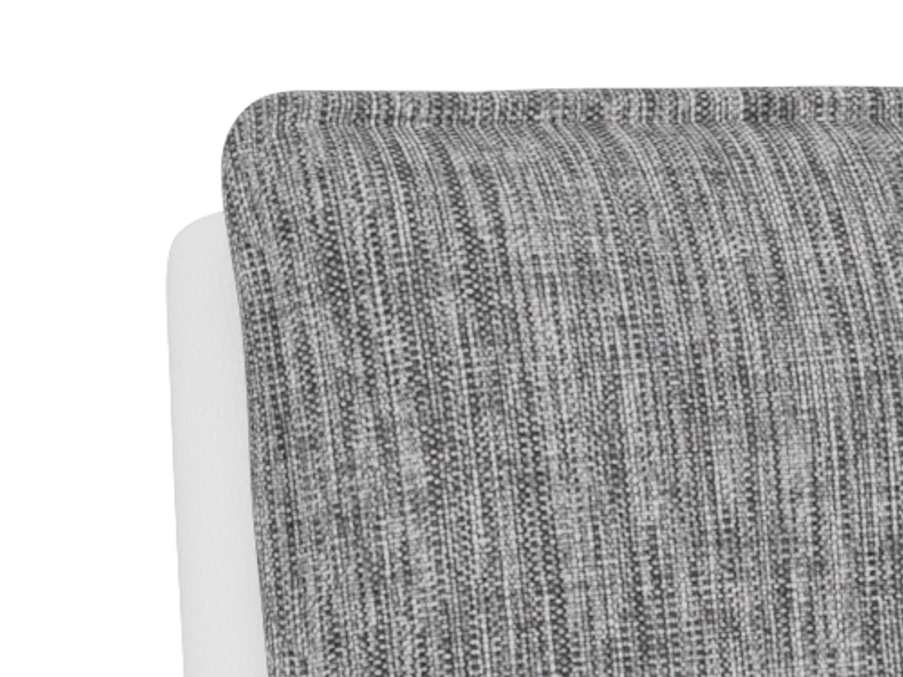 Sofa bed Norsica 228 (White + Light grey)