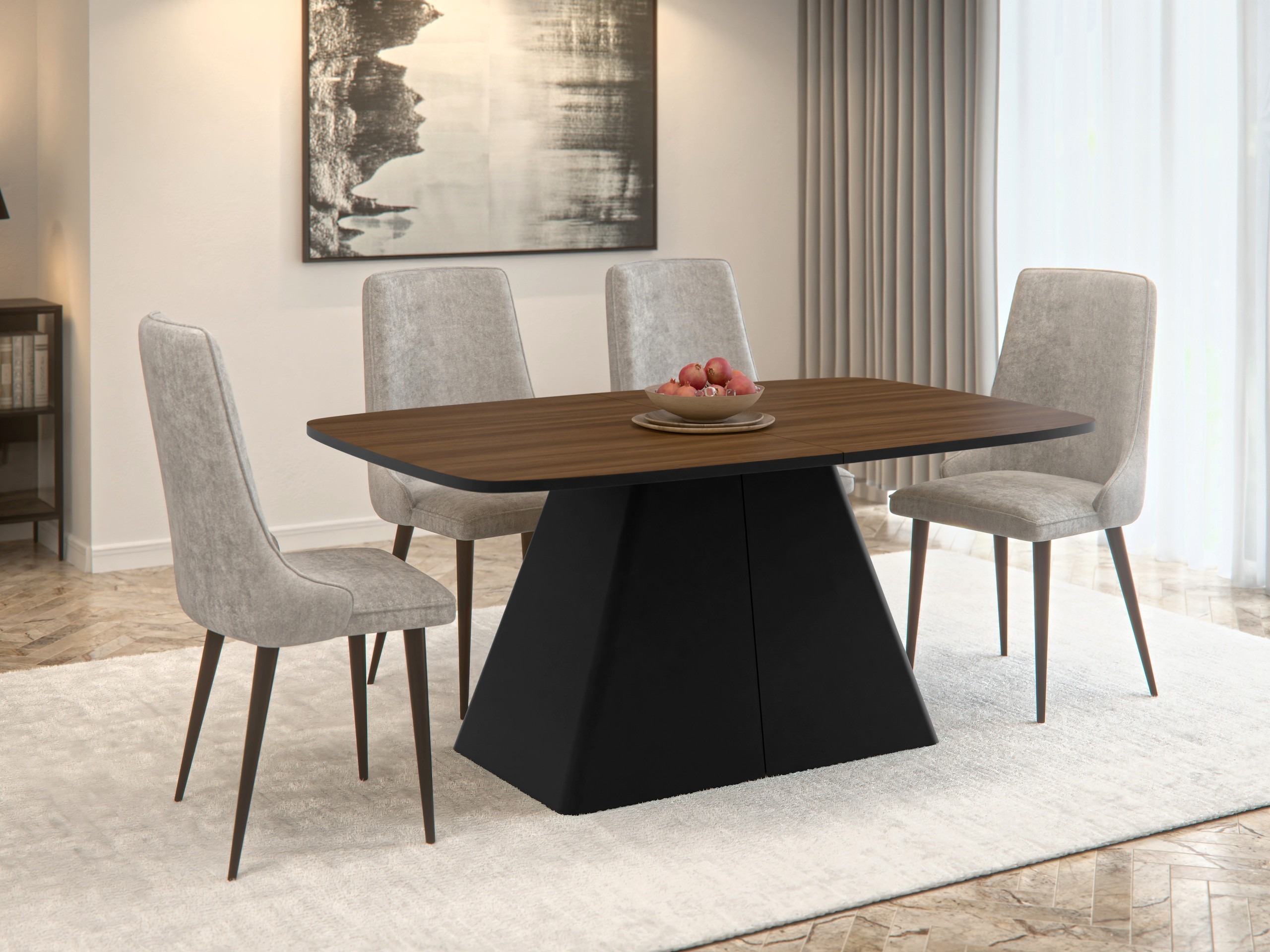 Table Oswego 169 (Walnut)