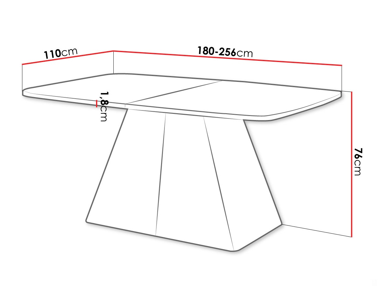 Table Oswego 169 (White)