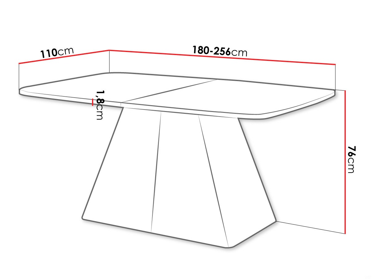 Table Oswego 170