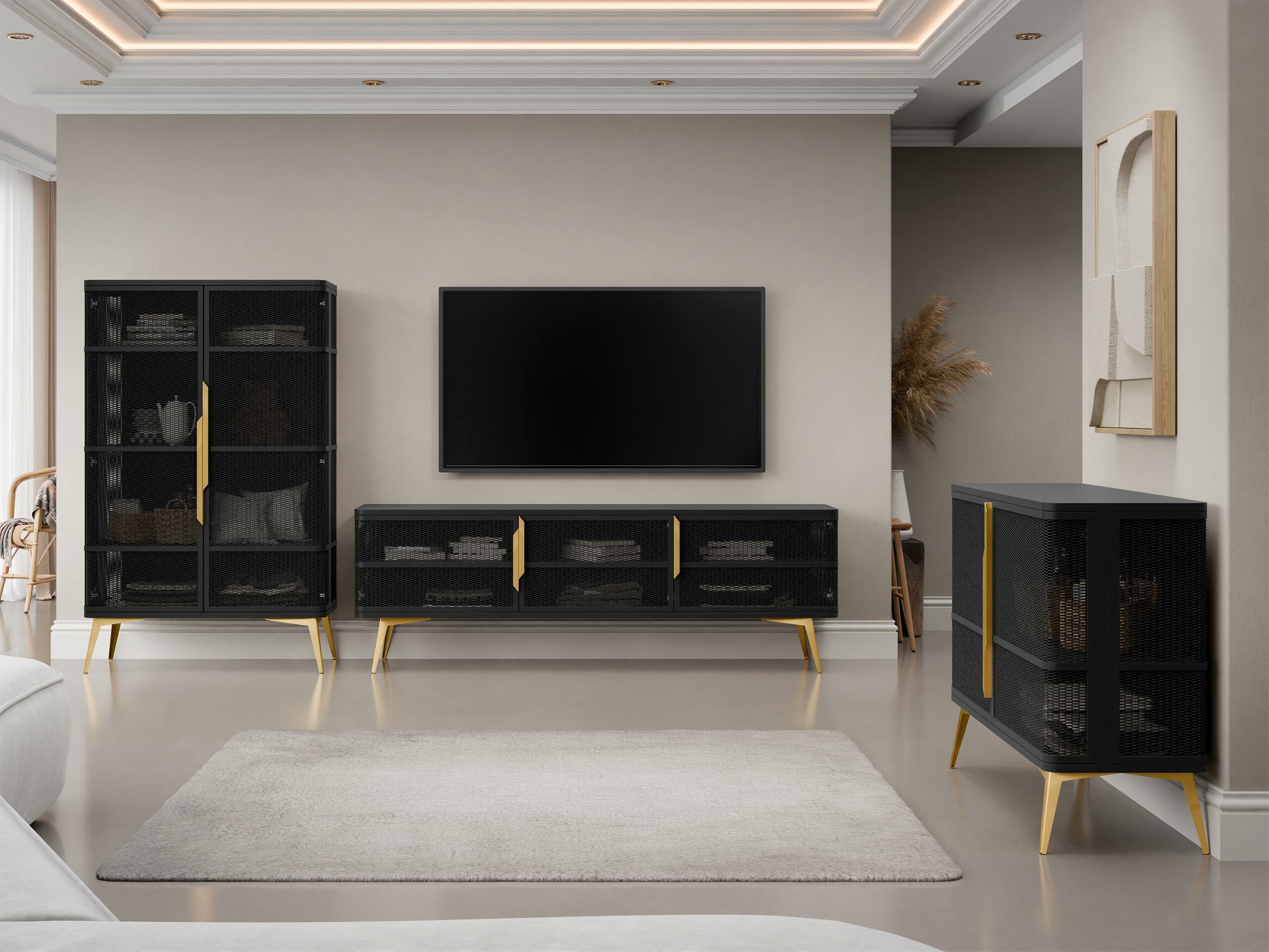 TV stand Camfelo 102 (Black)