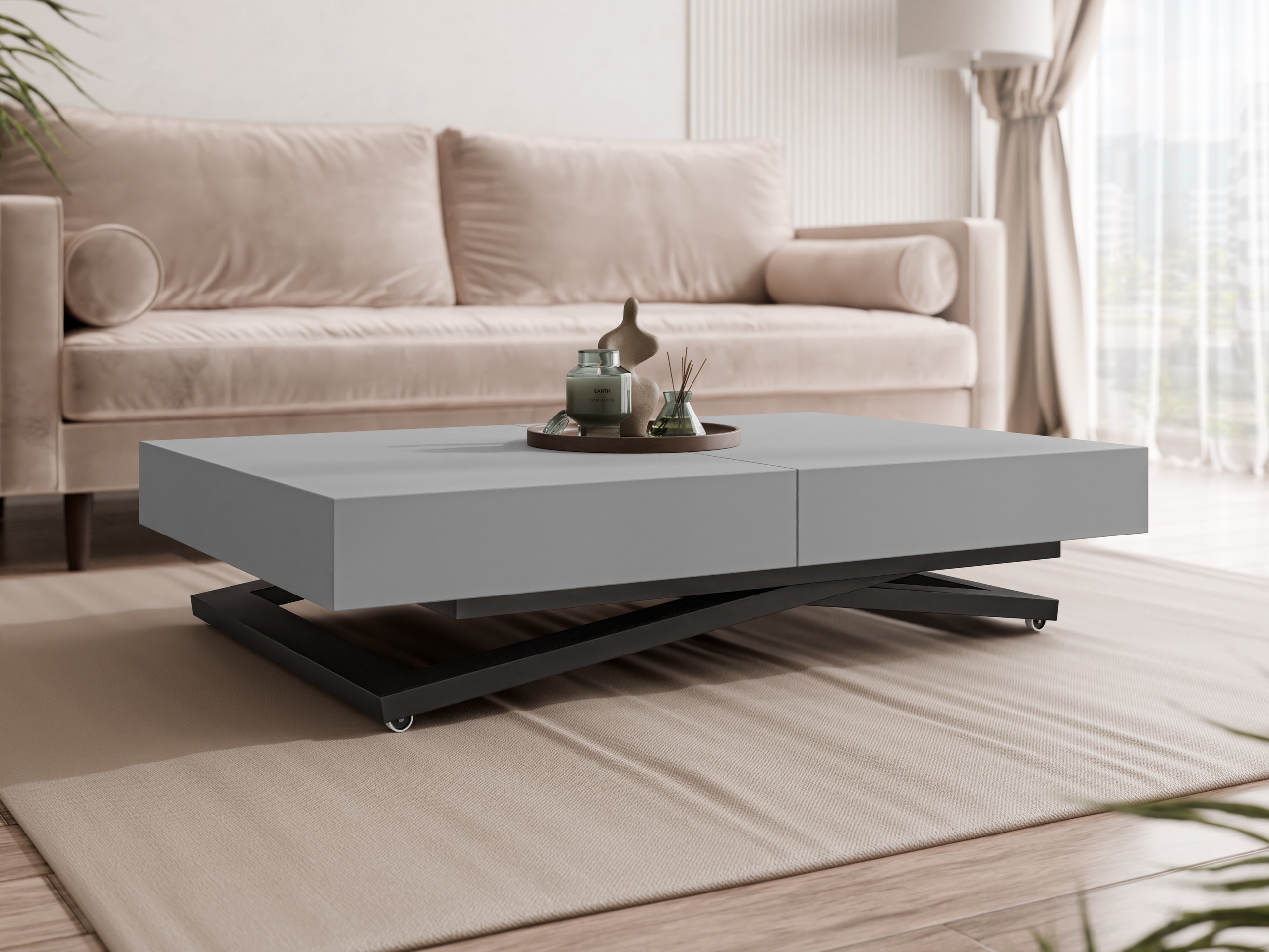 Coffee table transformer Oswego 171 (Graphite)
