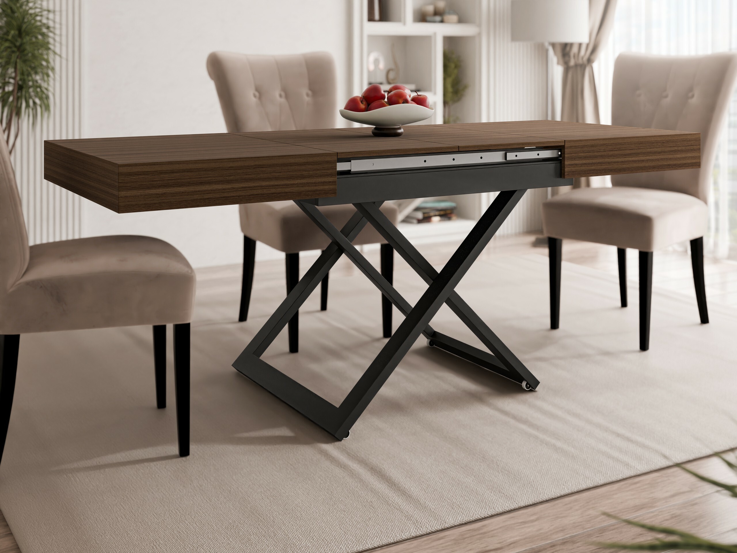 Coffee table transformer Oswego 171 (Walnut)