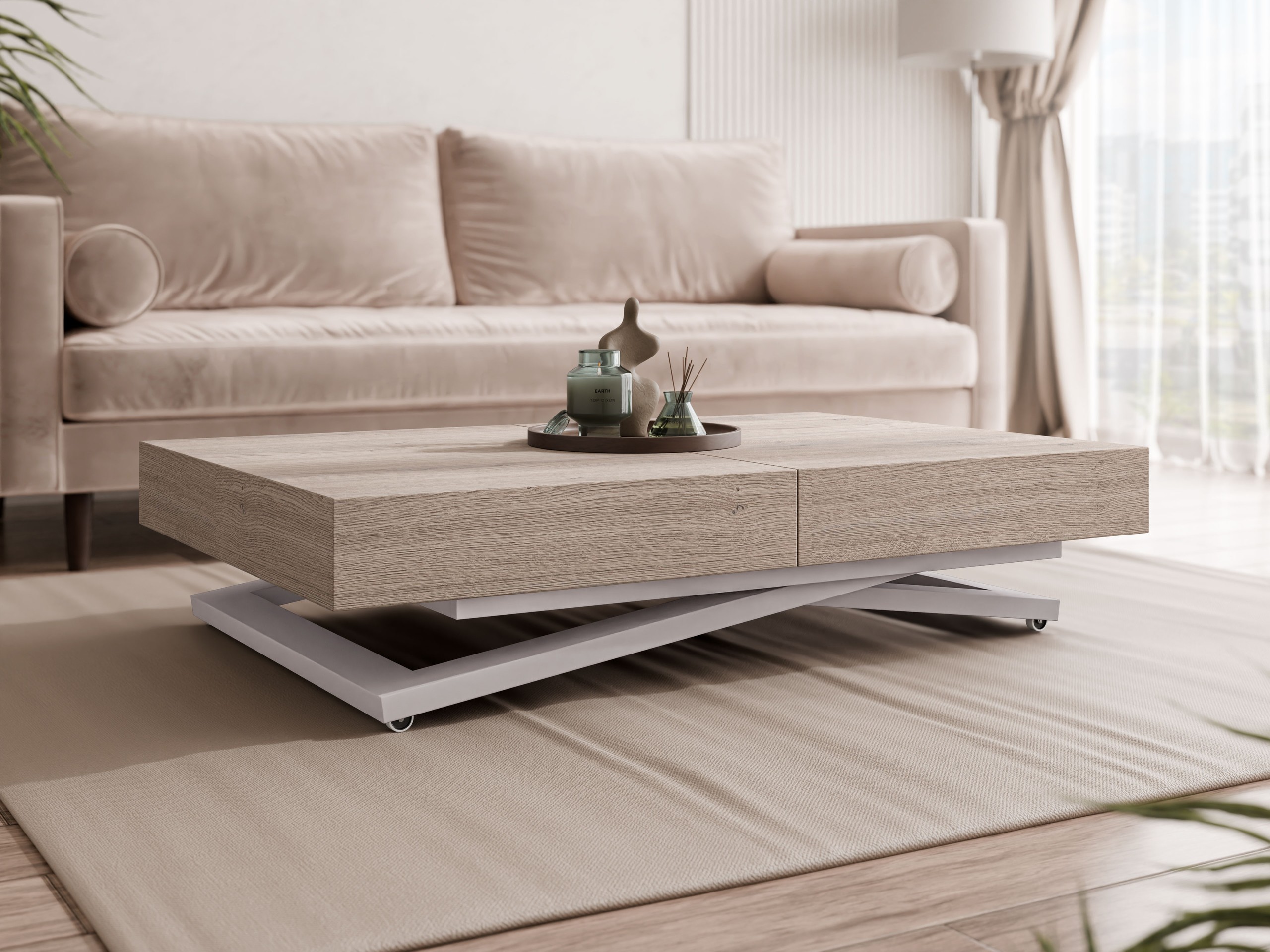 Coffee table transformer Oswego 172 (Oak)